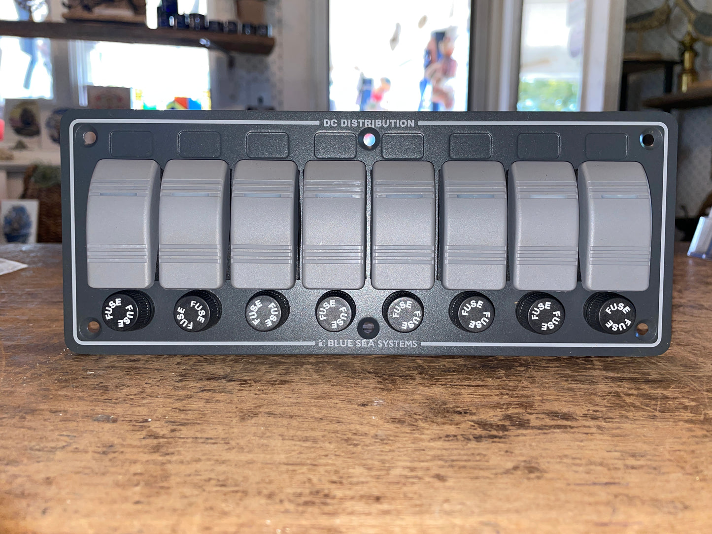 BSS 12/24 Volt DC 8 Position Waterproof Distribution Panel- NEW