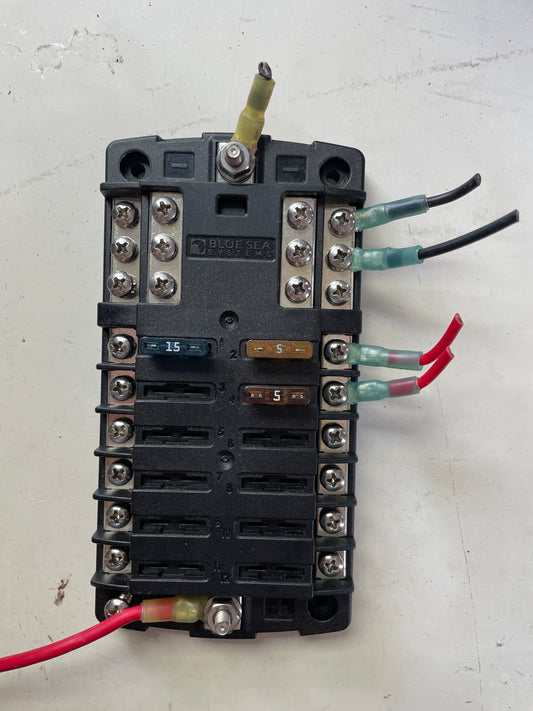 Blue Sea Systems 12 Fuse Terminal Buss