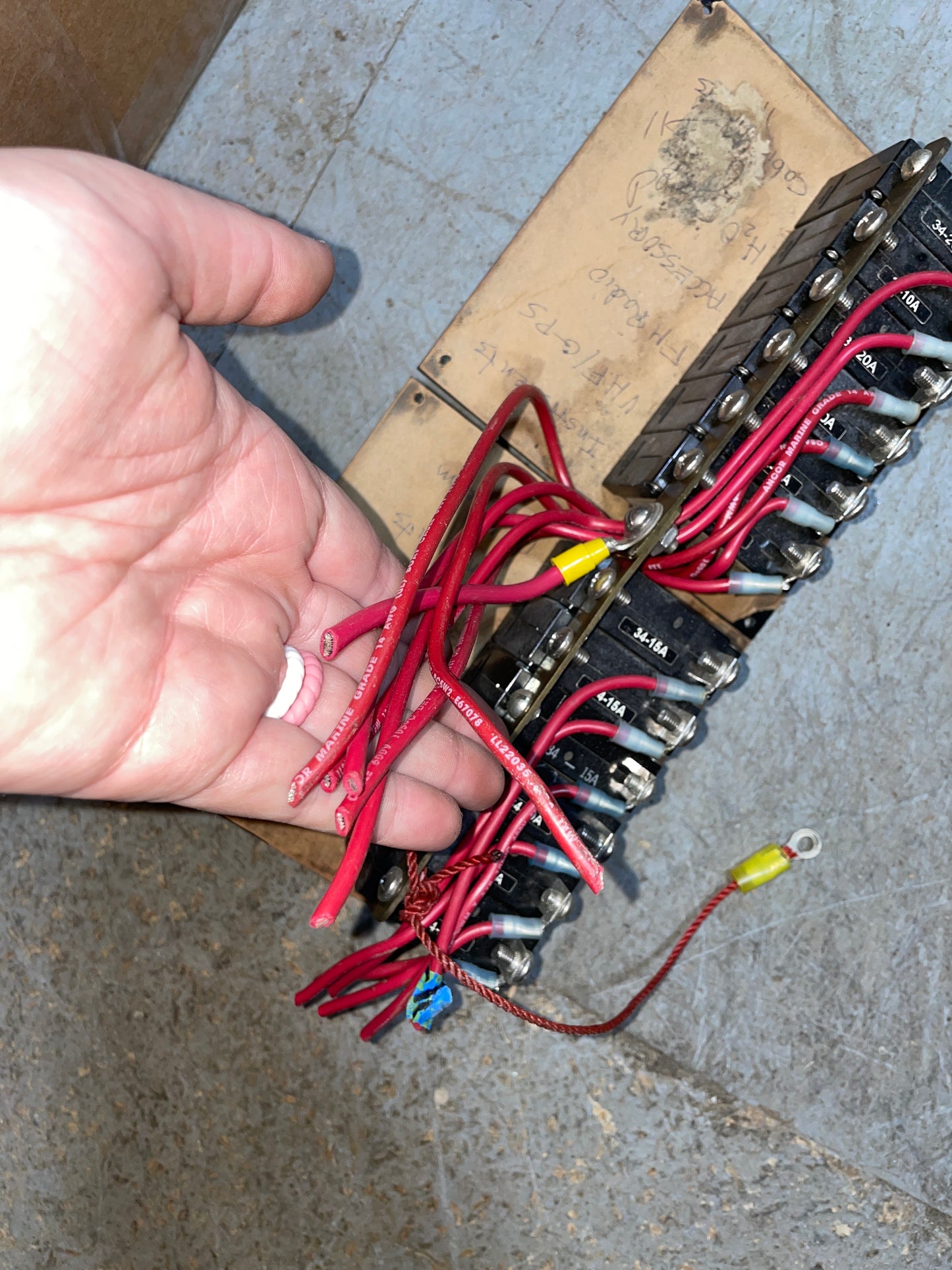 12 Switch DC Panel OFF Beneteau 285 First