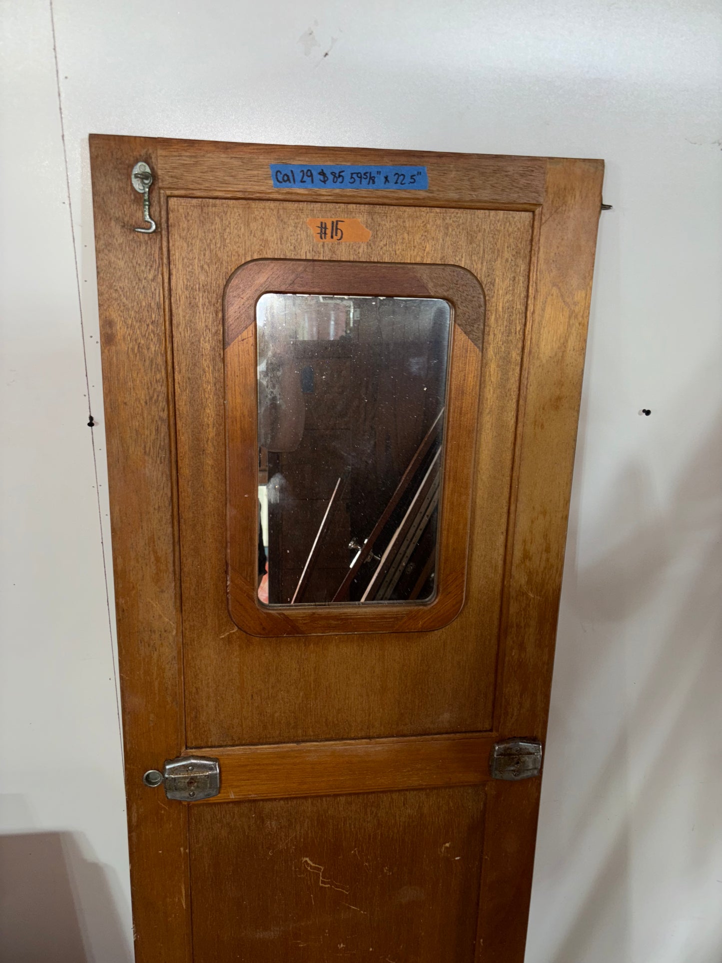 Cal 29 Interior Door 59 5/8" x 22.5" x 3/4" -- #15