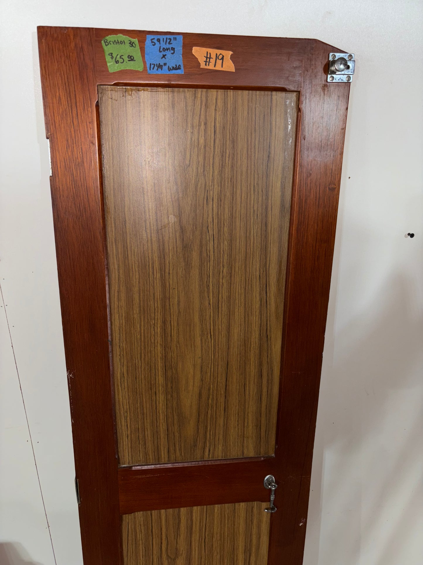 Bristol 30 Interior Door - 59 1/2" x 17 1/4" x 7/8" -- #19