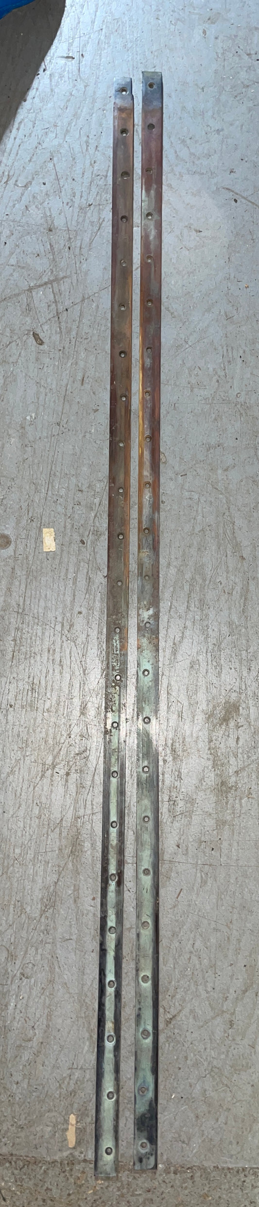 Bronze Alberg 30 Hatch Slide Tracks - PAIR