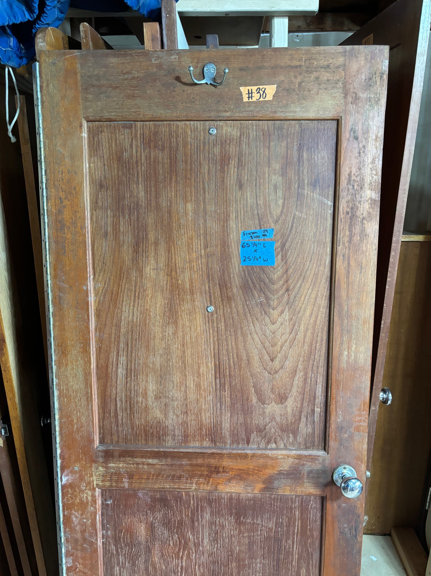 Ericson 29 Interior Door - 65 1/4" x 25 1/4" x 7/8" -- #38