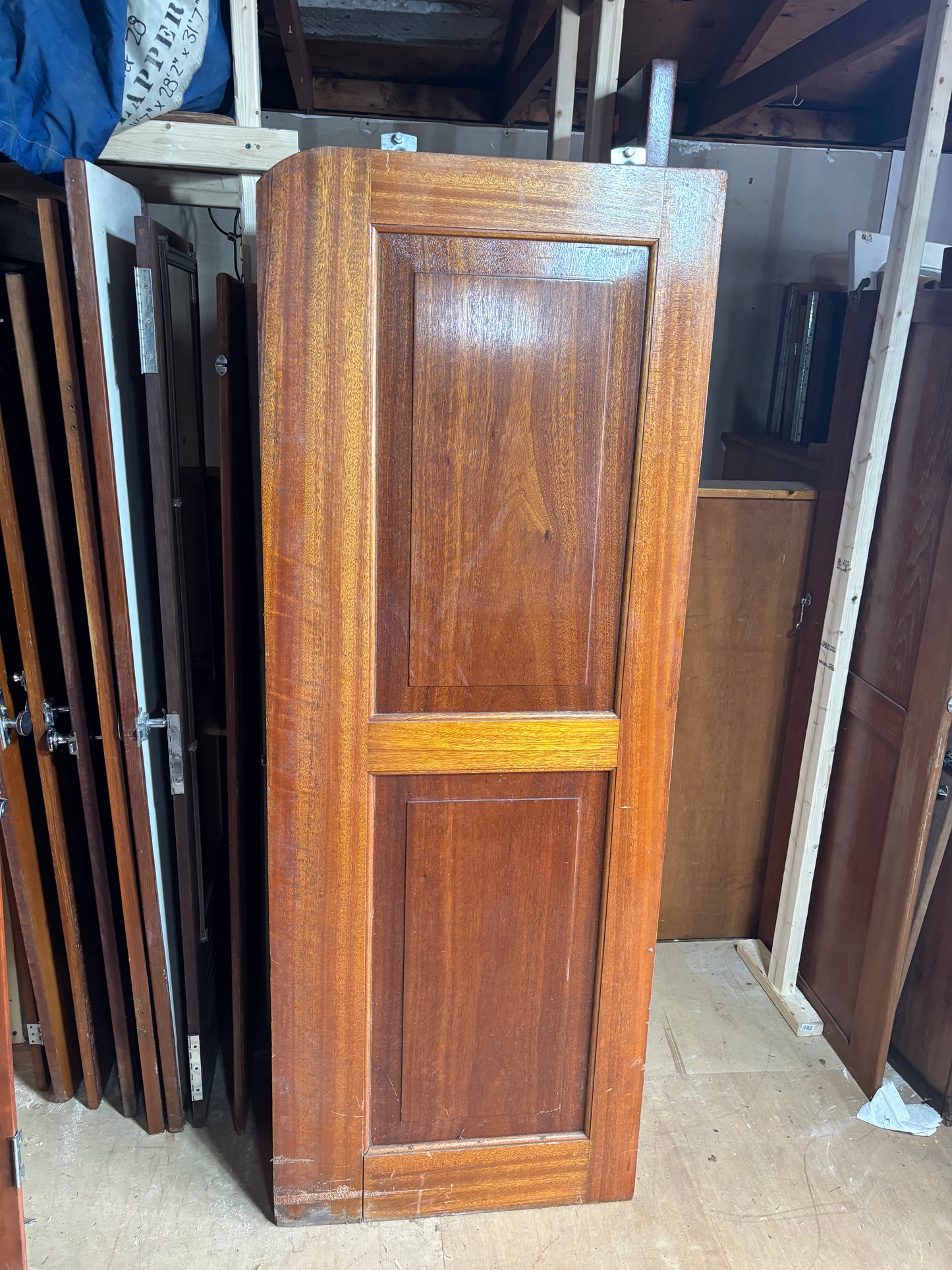Columbia 40 Sliding Interior Door - 69 3/4" Longer side x 67 3/4" Shorter Length x 26" Wide x 1 3/8" Thick -- #44