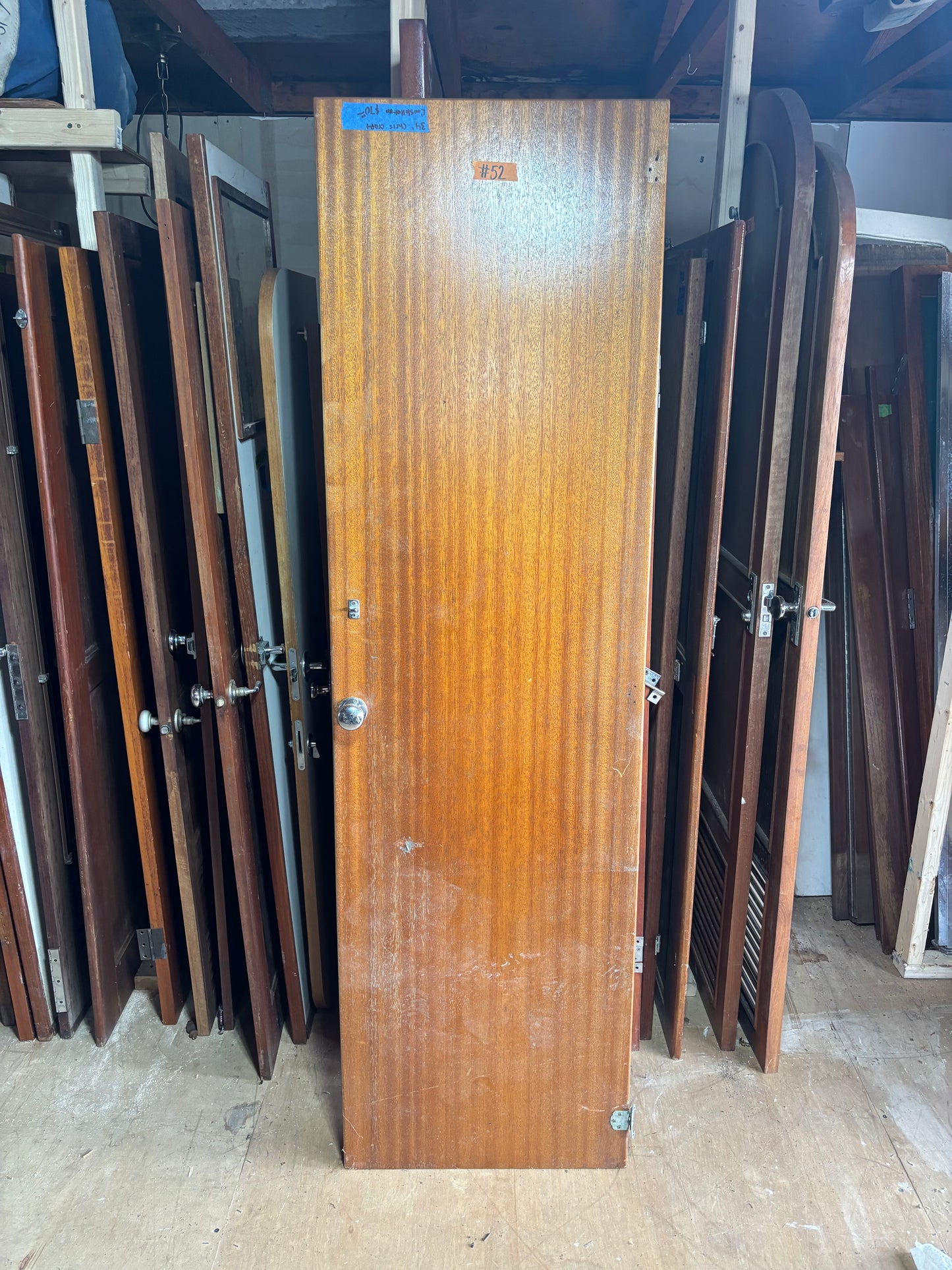34' Christ Craft Constellation Interior Door - ID 70 1/4" x 19 5/8" -- #52