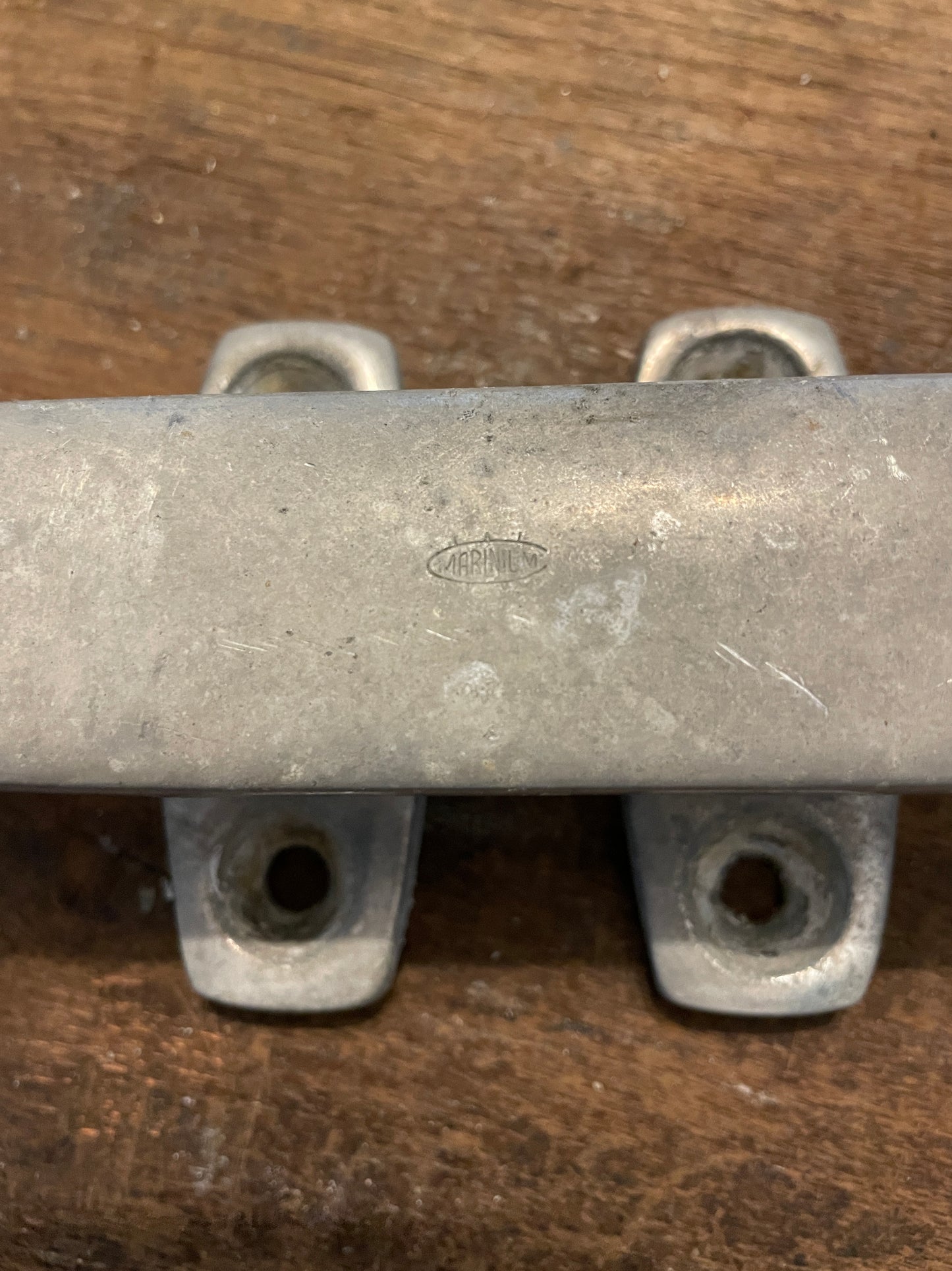 9” Aluminum Marinium Cleat- 4 Bolt