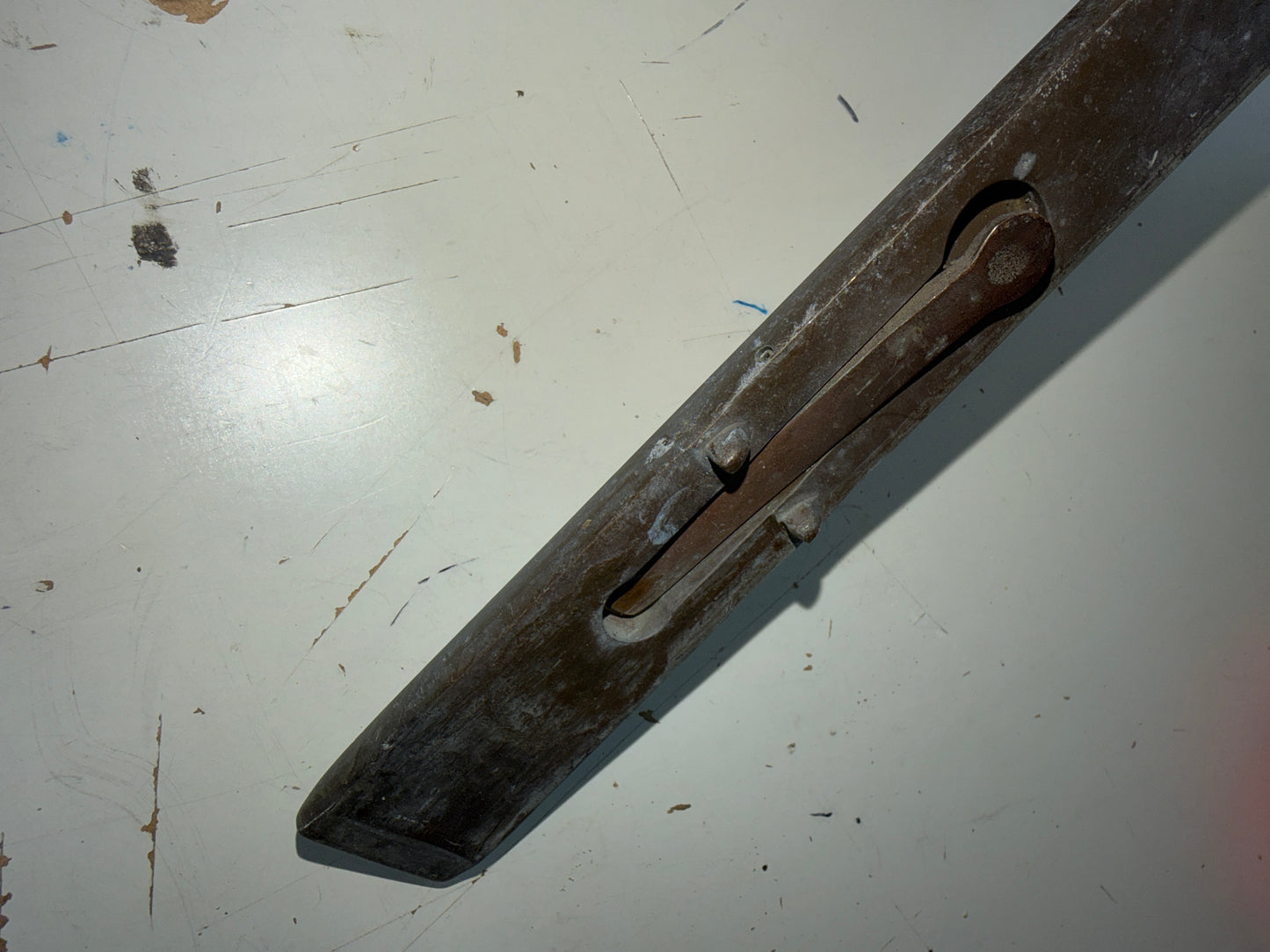 Wilcox Crittenden Bronze Insert Handle - 10" Long x 1 1/4" Insert