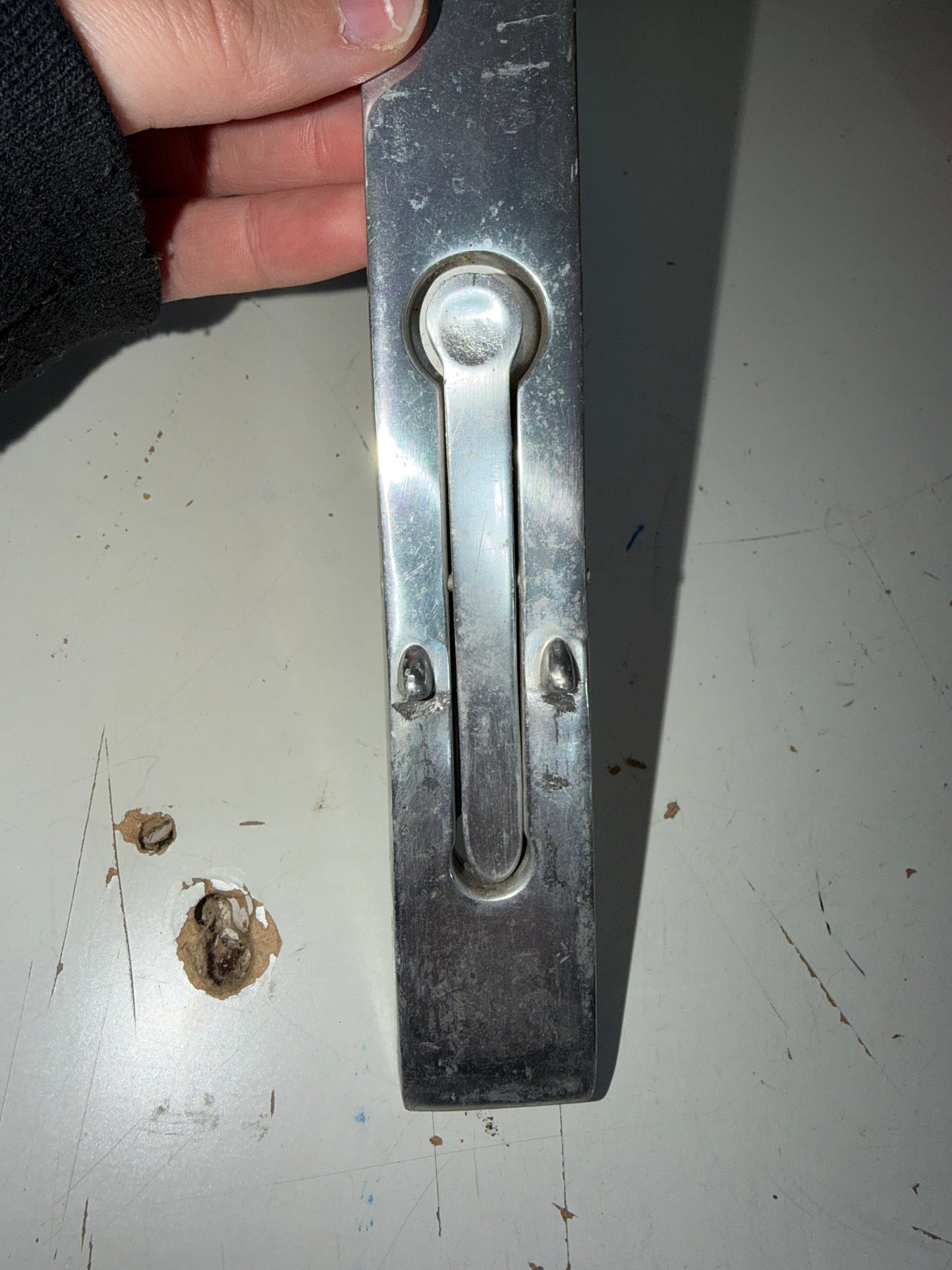 7" Aluminum Insert Winch Handle - 1 1/4" Insert Width