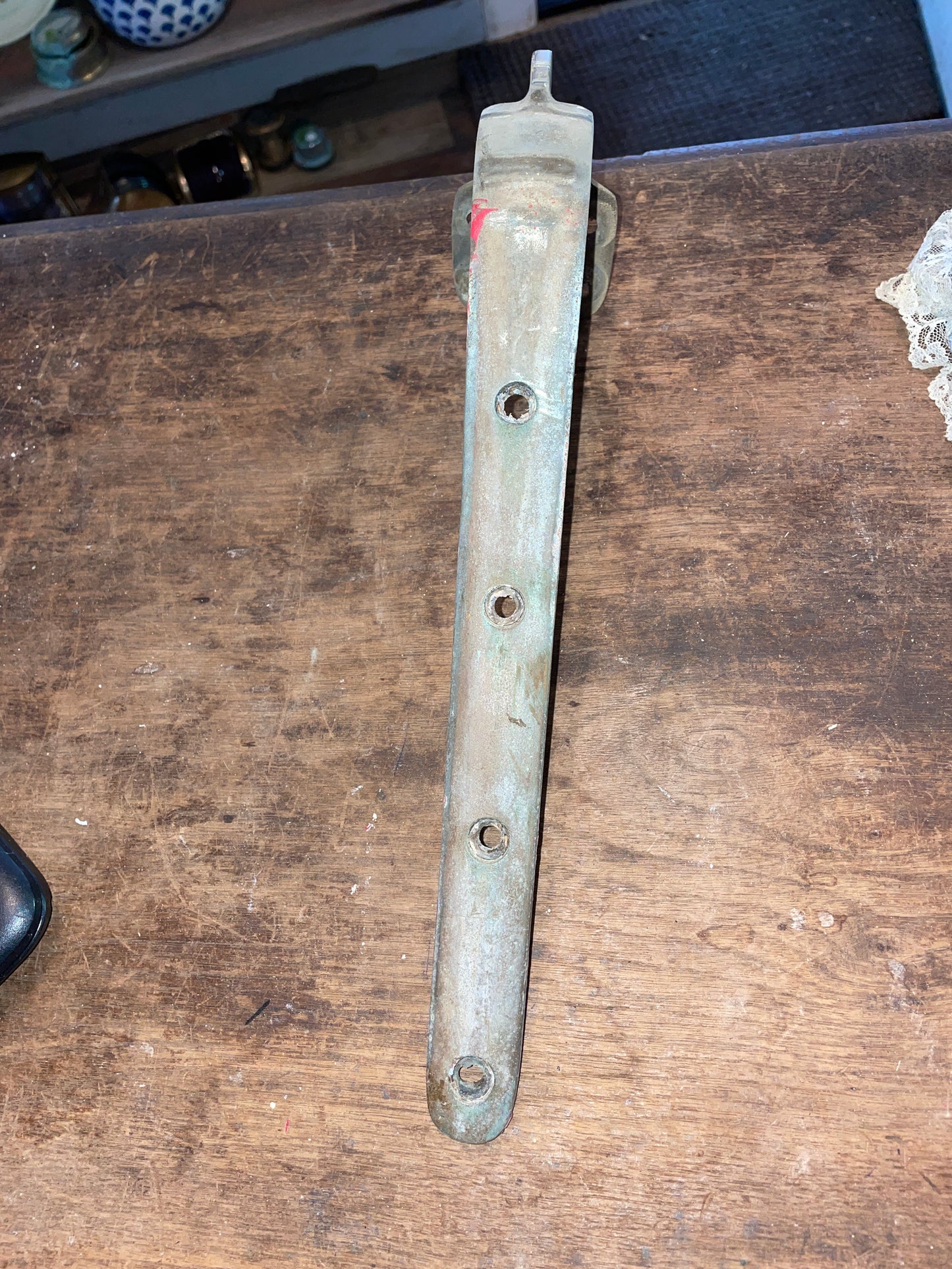 Brass Chainplate With Wichard Snap Shackle