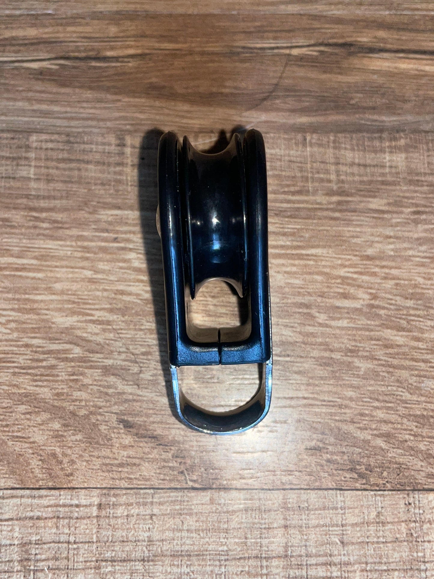 Nautos Small Fixed Head Block - 1 1/8” Sheave & 1/4” Line NEW