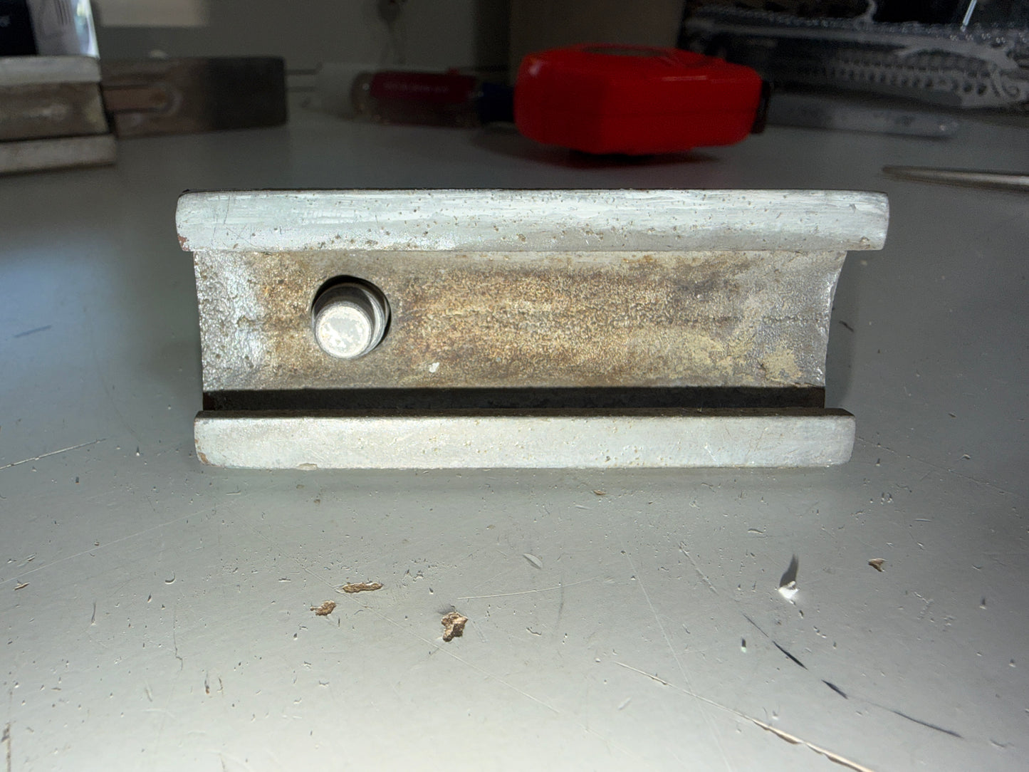 Chromed 1" Pull Top Track Car