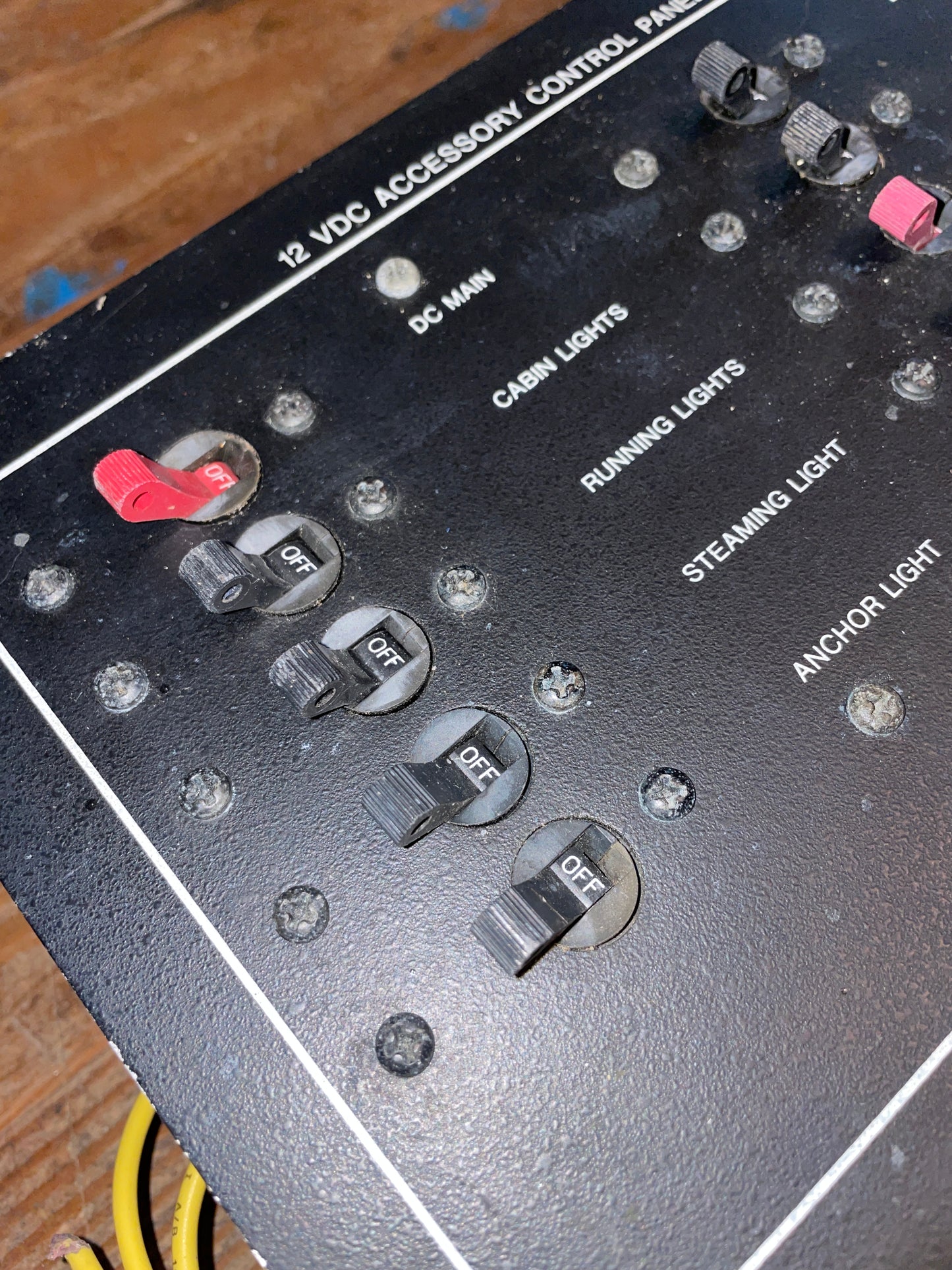 12VDC-120VAC Control Panel Load Center