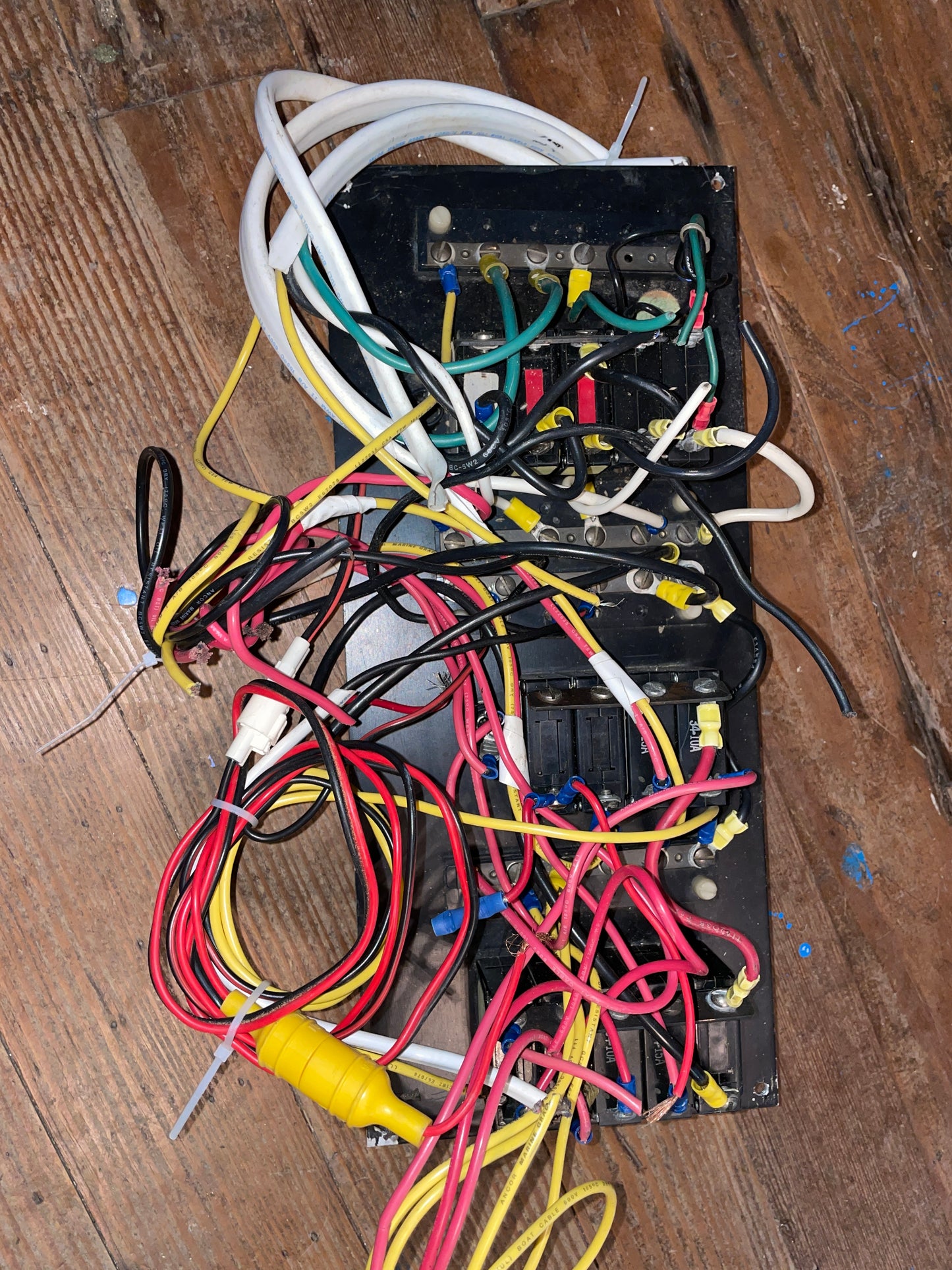 12VDC-120VAC Control Panel Load Center