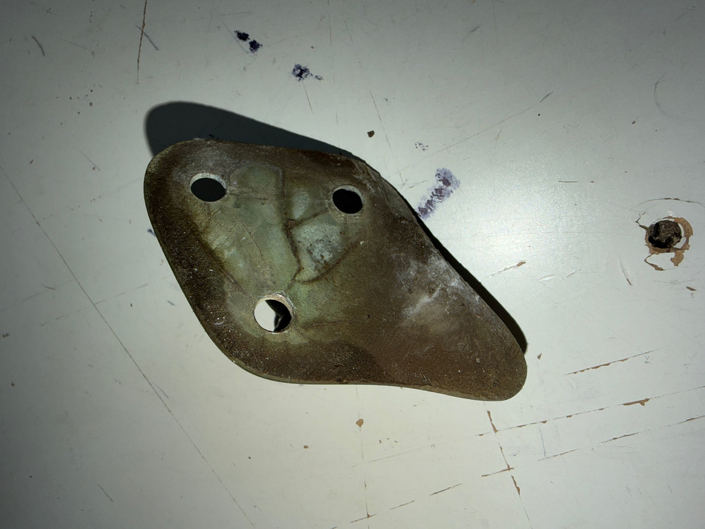 Vintage Bronze Bow Fitting