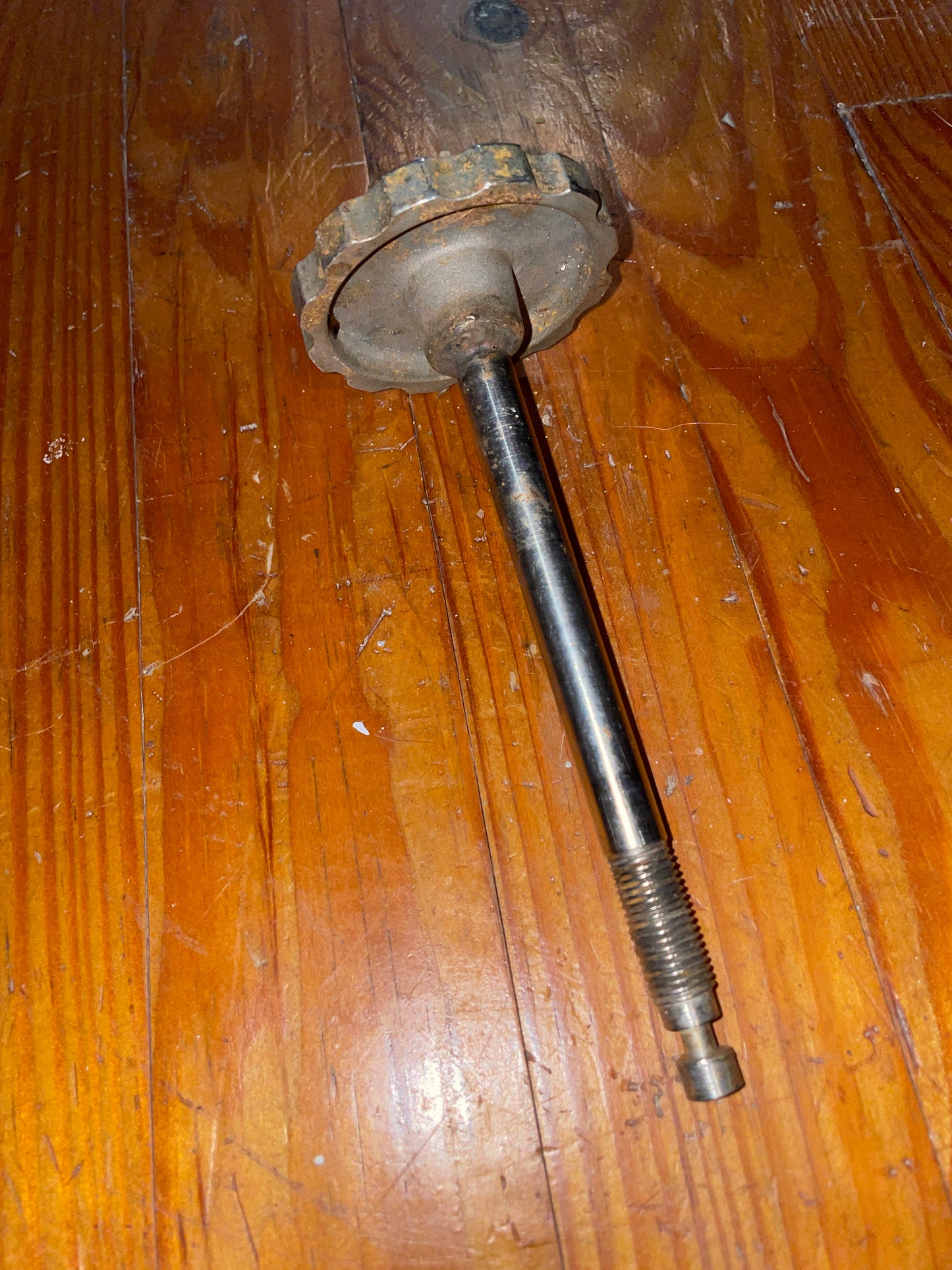 SS Pedestal Brake Knob- 7/16” Rod