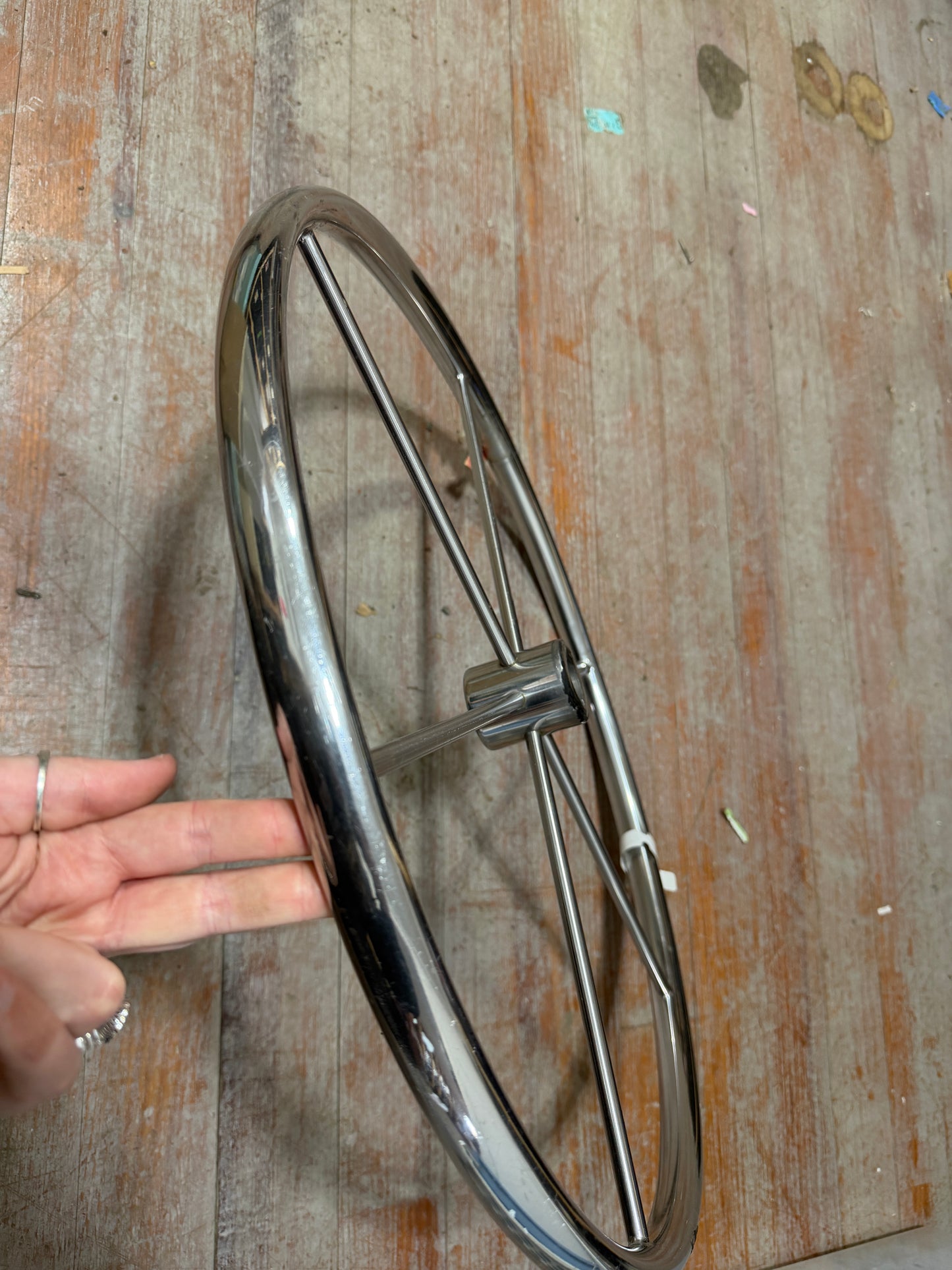 22" Edson Wheel - 1" Straight Keyed Shaft