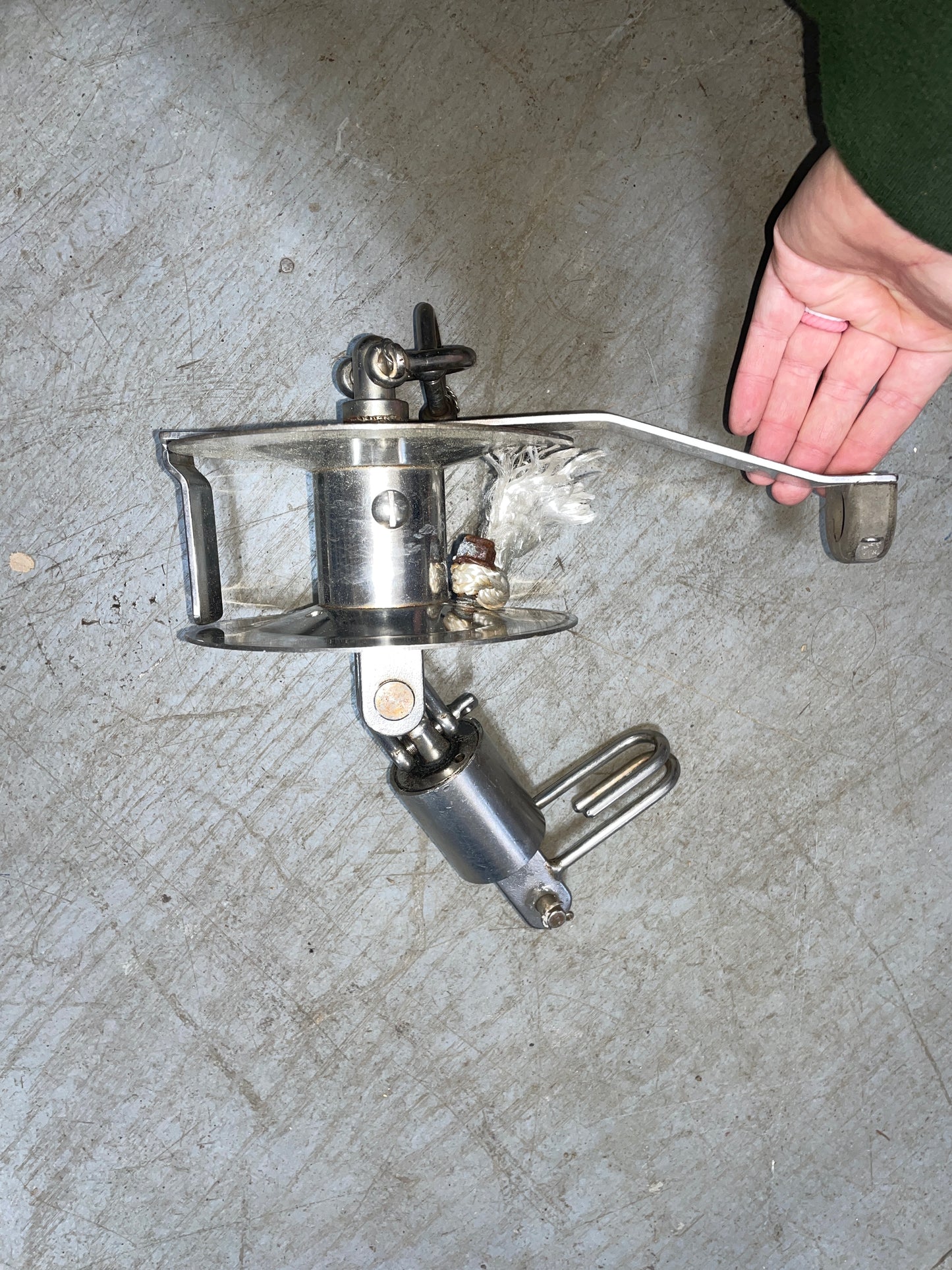 Schaefer 6” Stainless Steel Roller Furling/Furler Drum With Gooseneck - OFF IRWIN 10/4