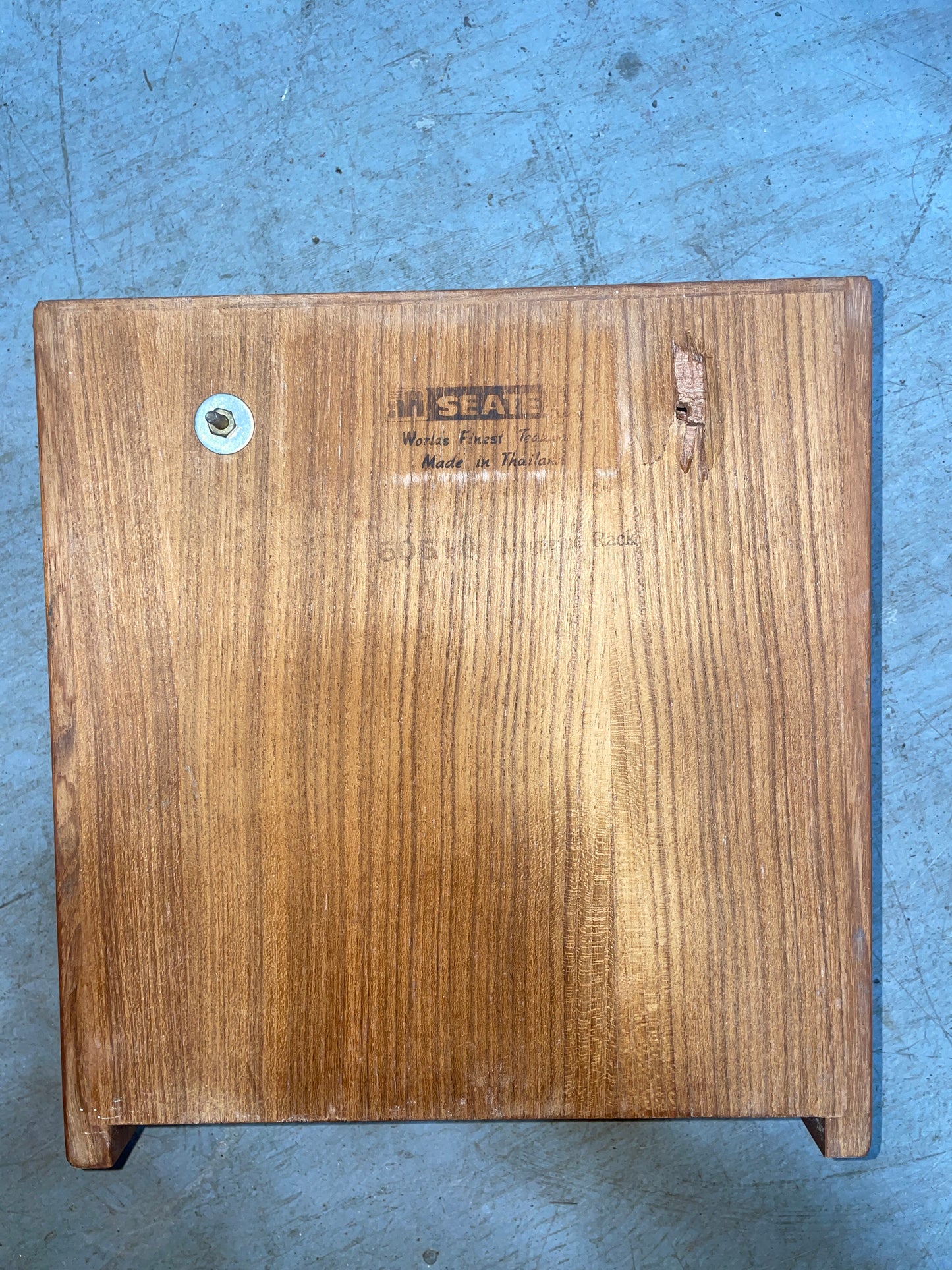 Pearson 323 Seateak Magazine Rack #60510