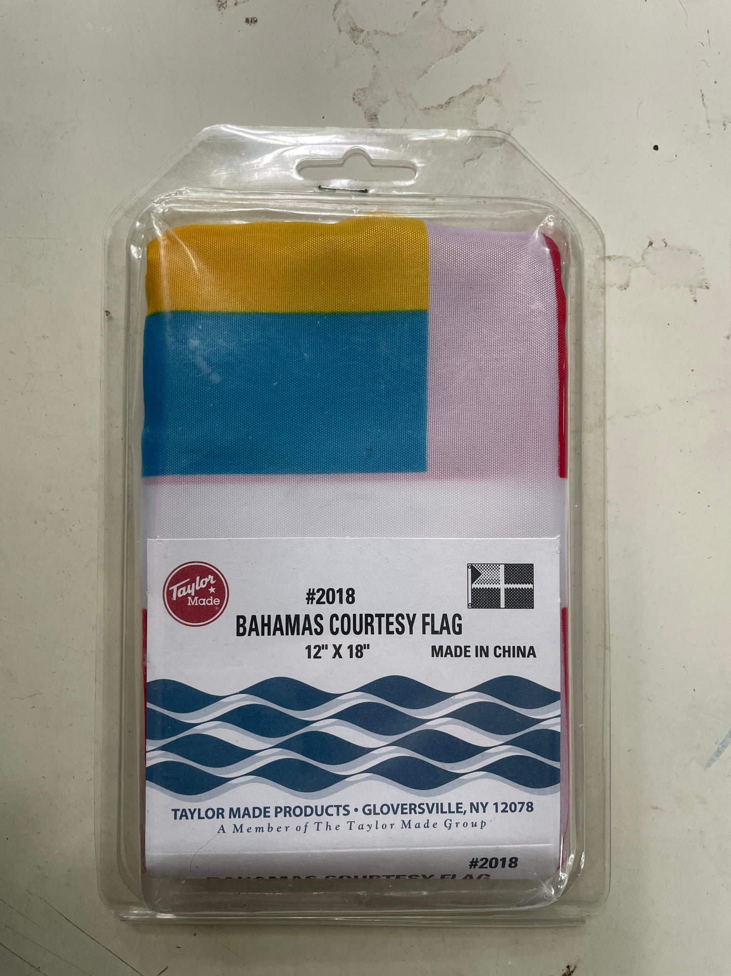 Bahamas Courtesy Flag 12” x 18” NEW