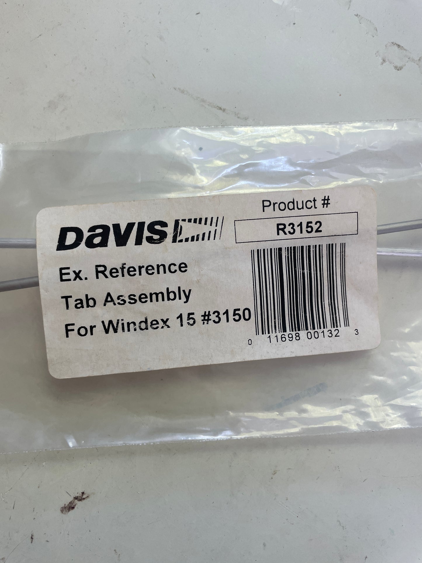 Davis Replacement Red Reflective Tabs - #RF3152 NEW