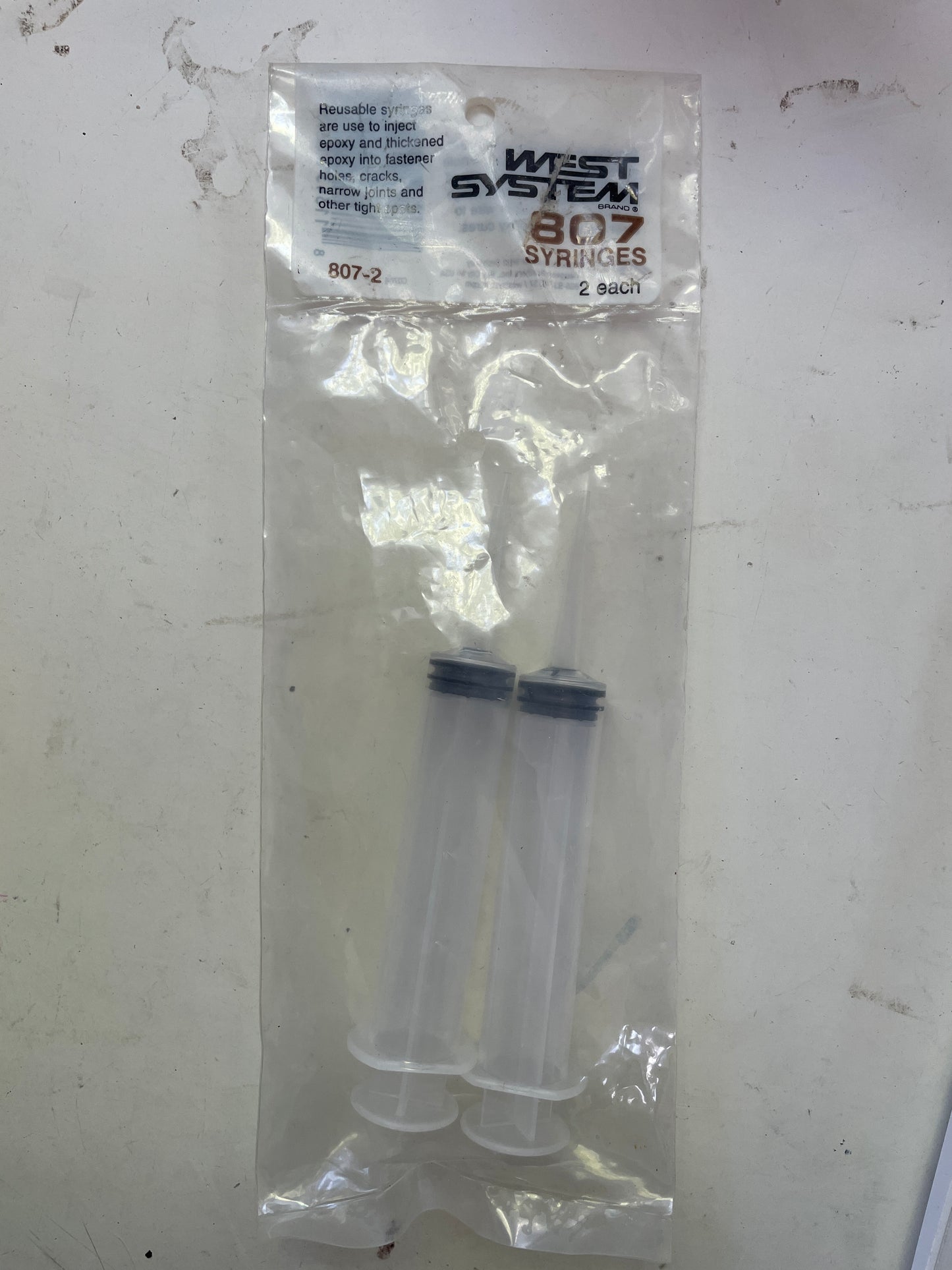 West Marine 807-2 Syringes - NEW