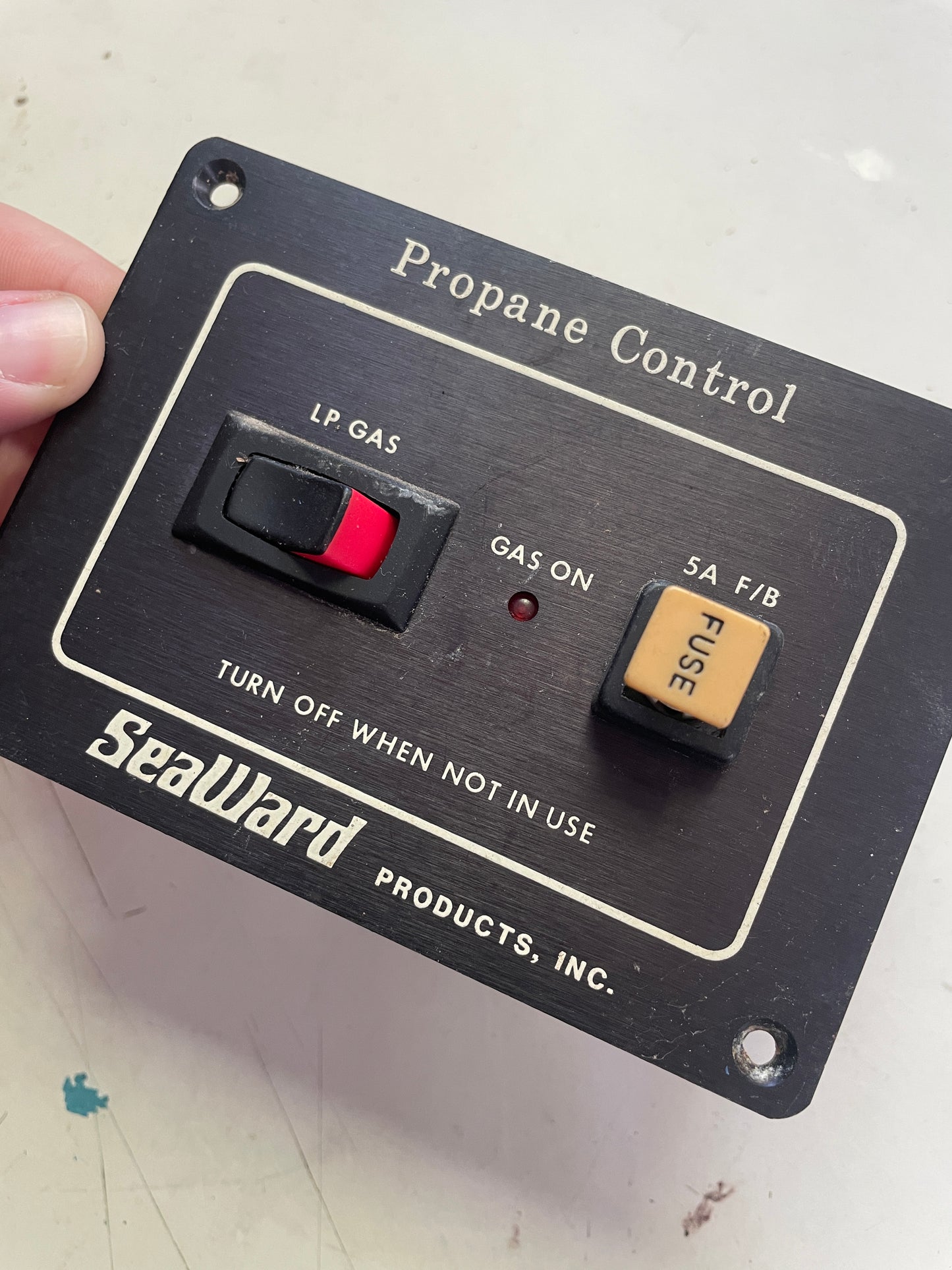 Seaward Newmar Propane Control Switch