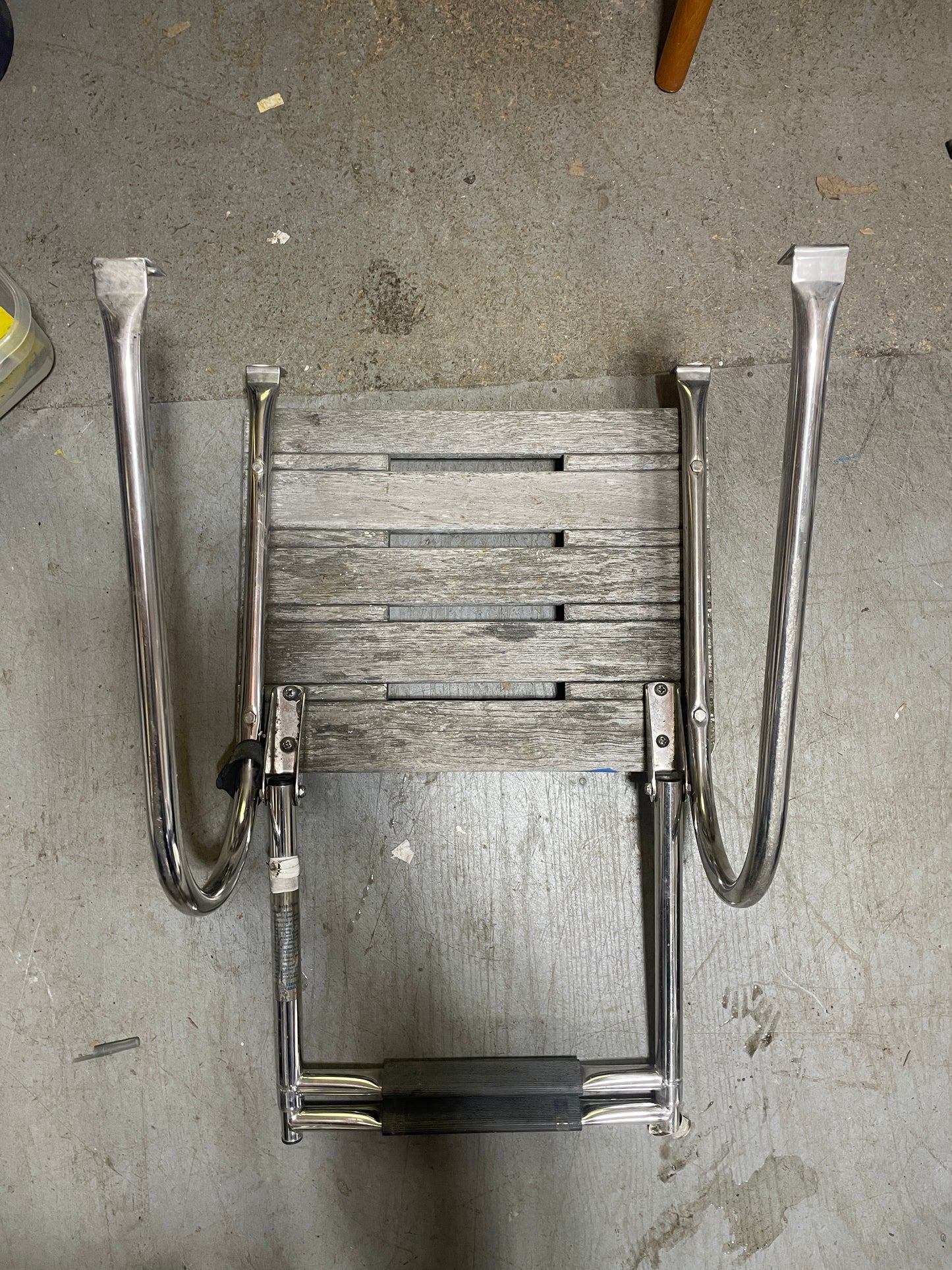 Ericson 27 Boarding Ladder With Swim Platform
