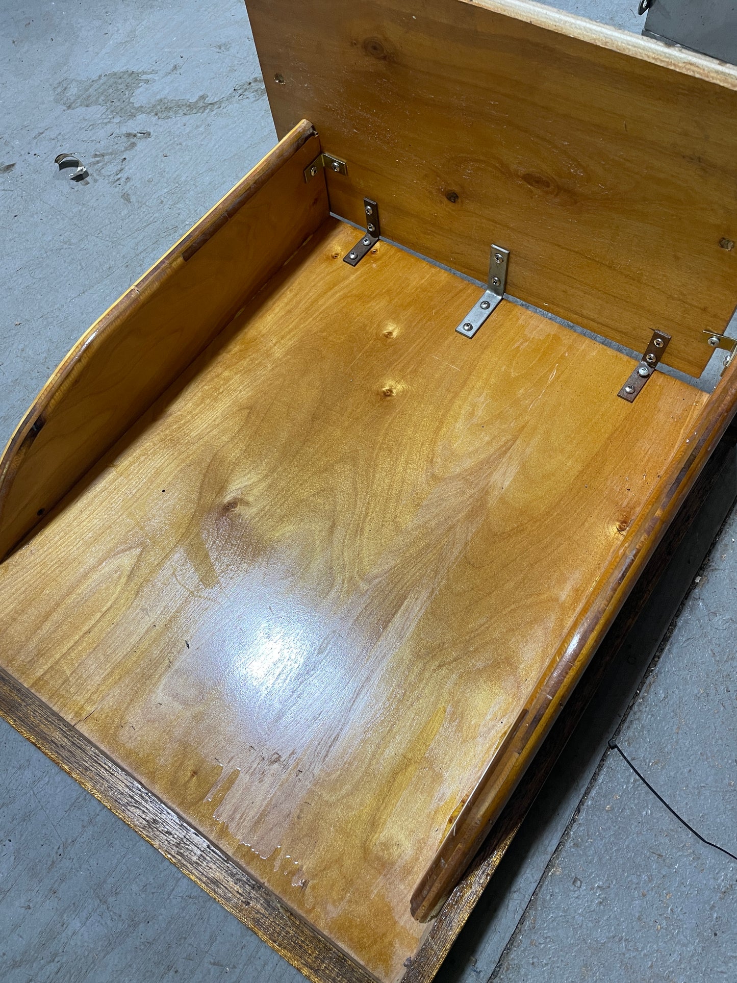 Ericson 27 Custom Built Wall Desk/Shelf