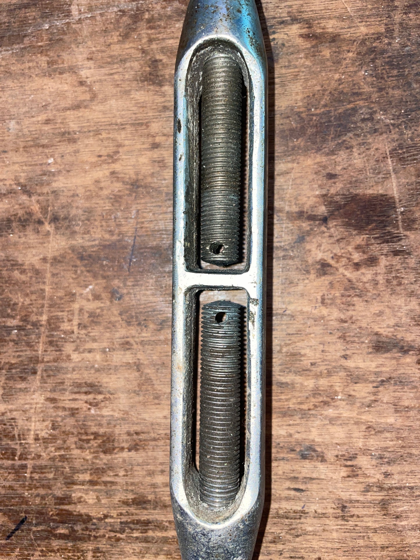 SS 7/16” Openbodied Turnbuckle
