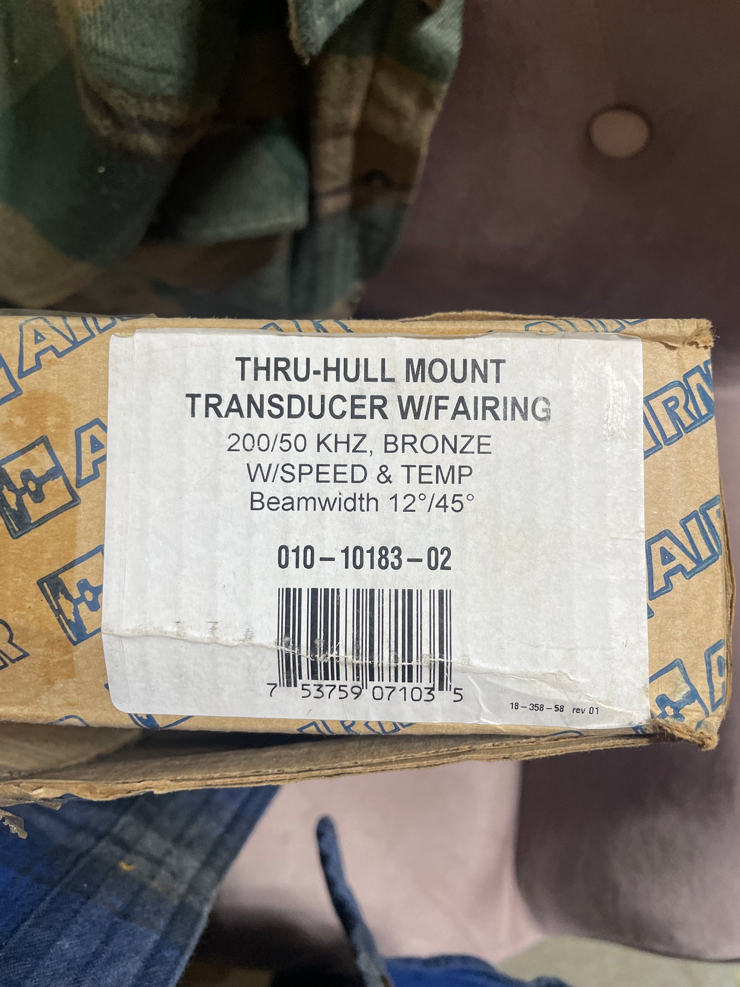 AIRMAR Triducer B744V Speed, Temp Multisensor - NEW