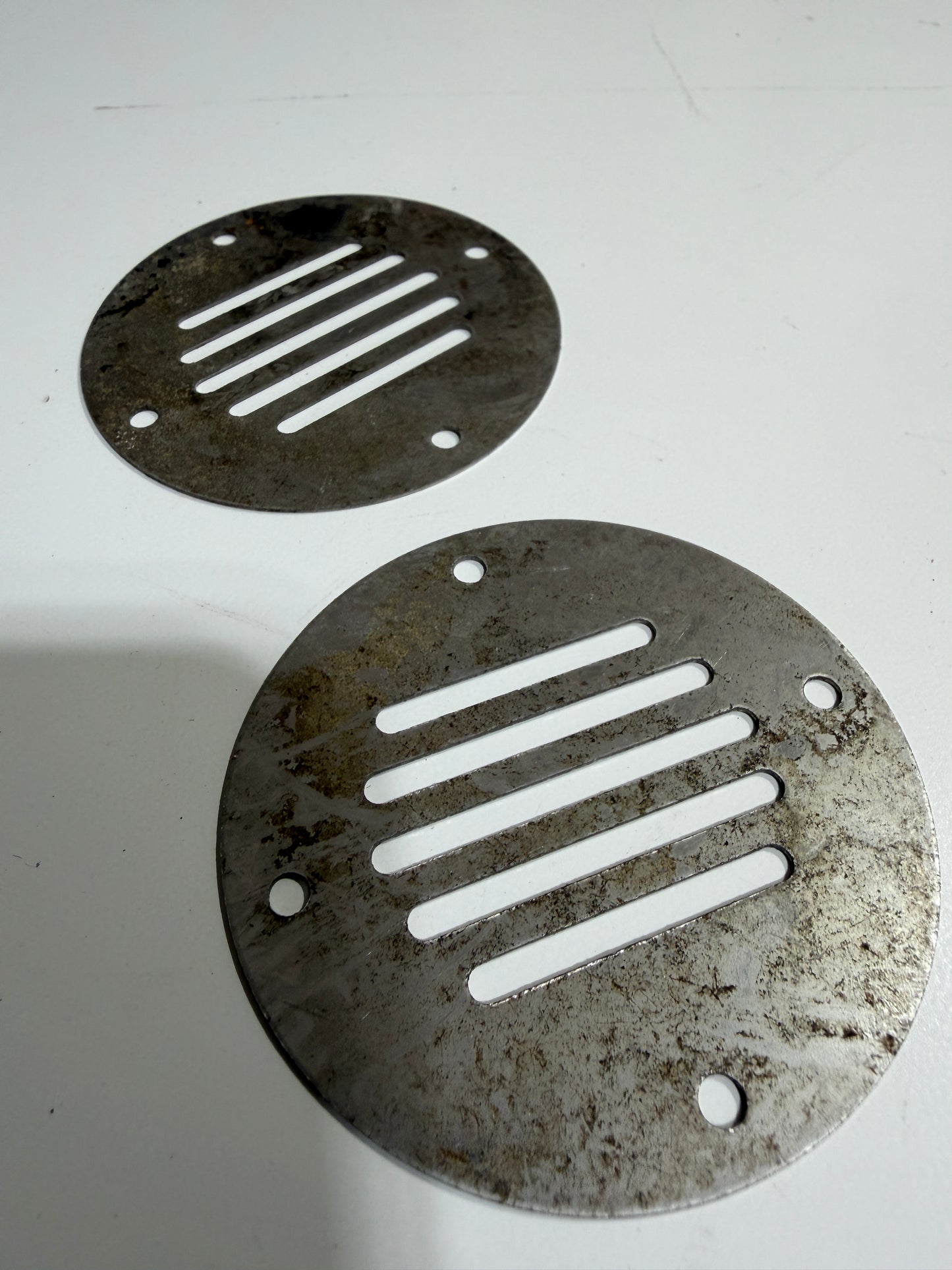 PAIR 2 1/2" Diameter Vent Covers