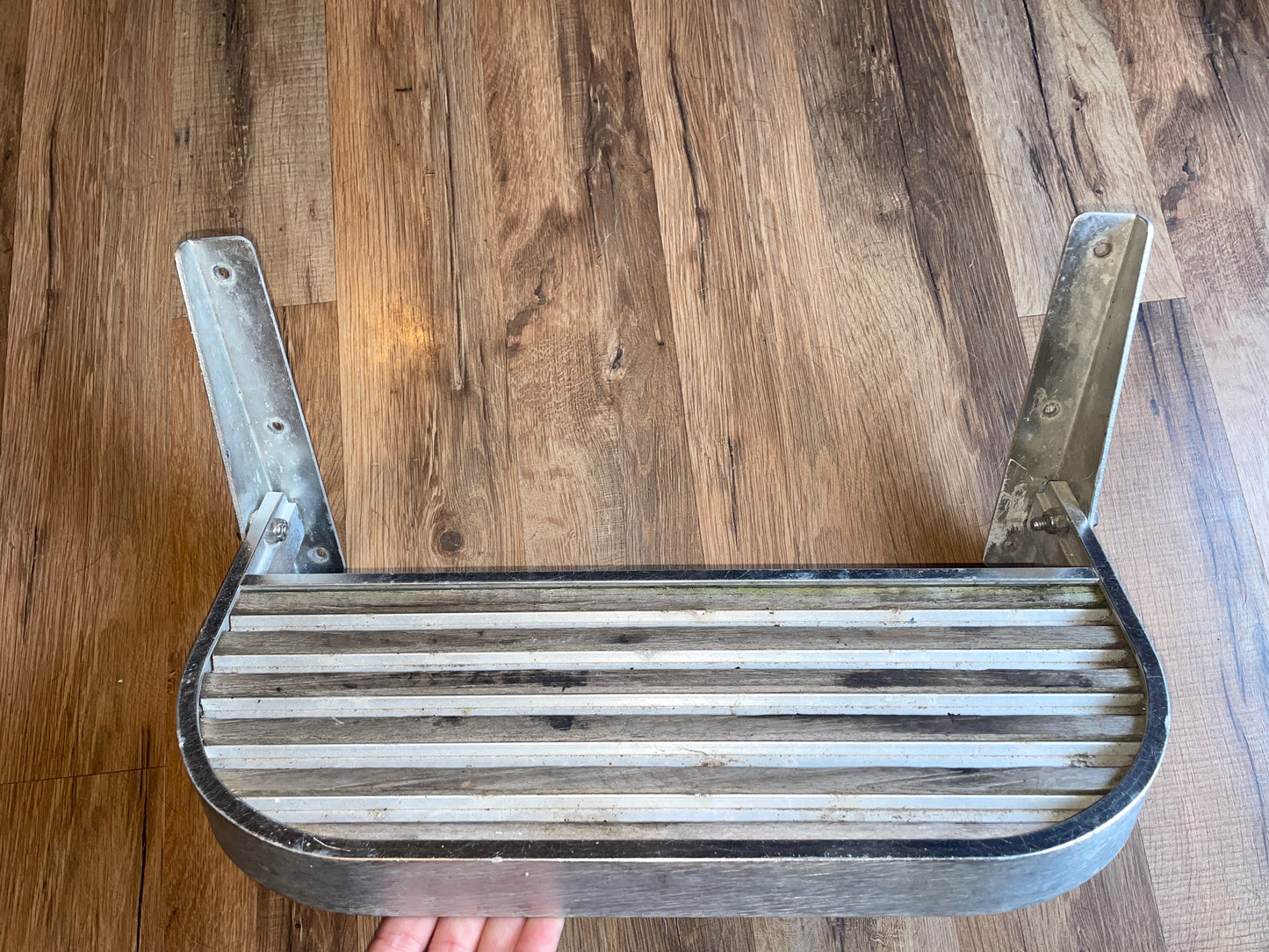 Garelick Rounded Teak Foot Rest