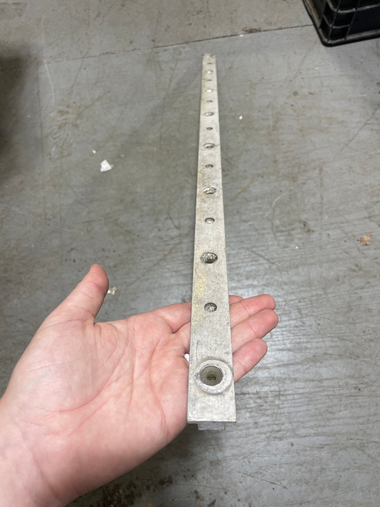 Catalina 30 Aluminum T Track - 30 3/16” Length x 1” Track
