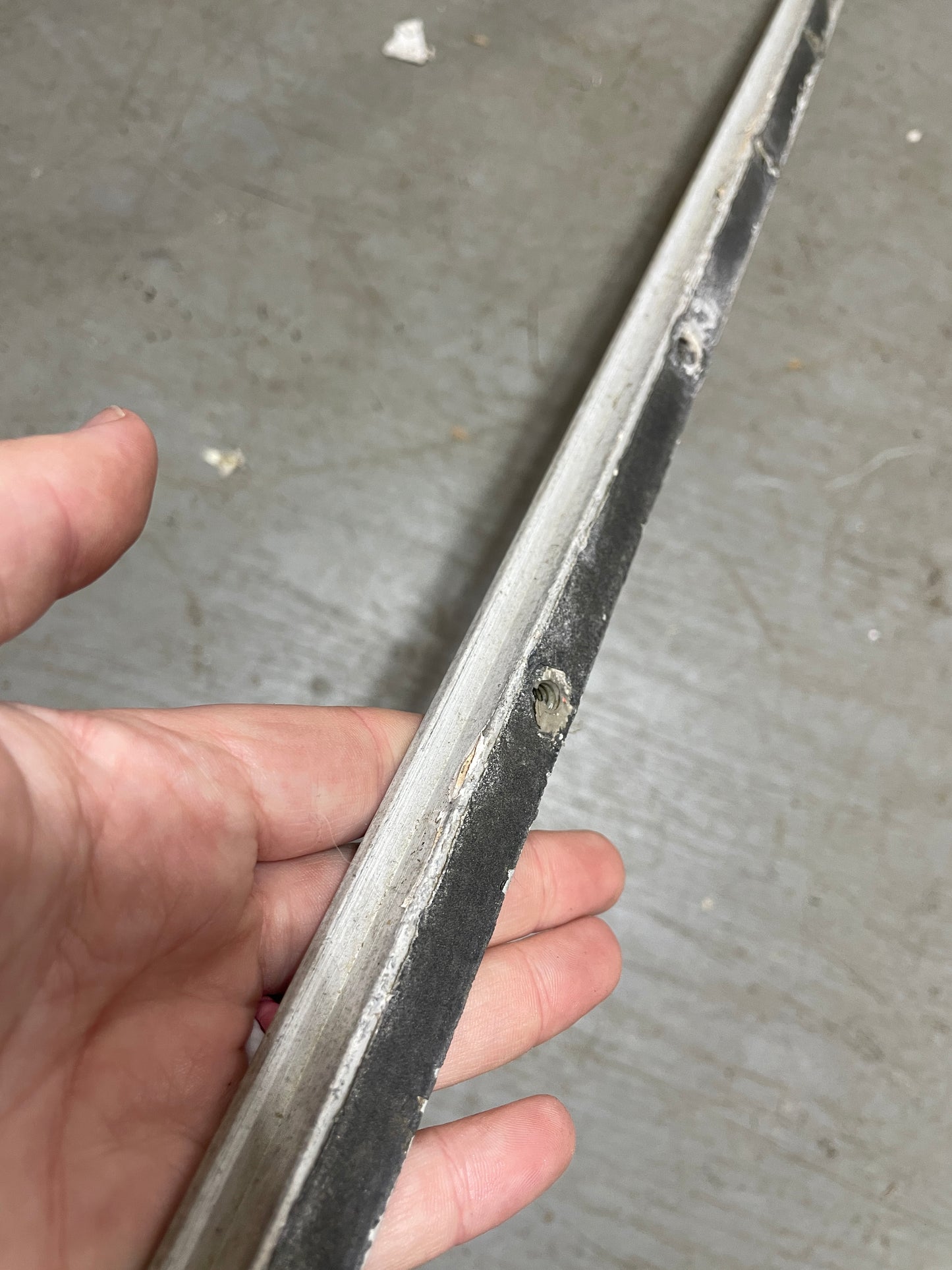 Catalina 30 Aluminum T Track - 30 3/16” Length x 1” Track