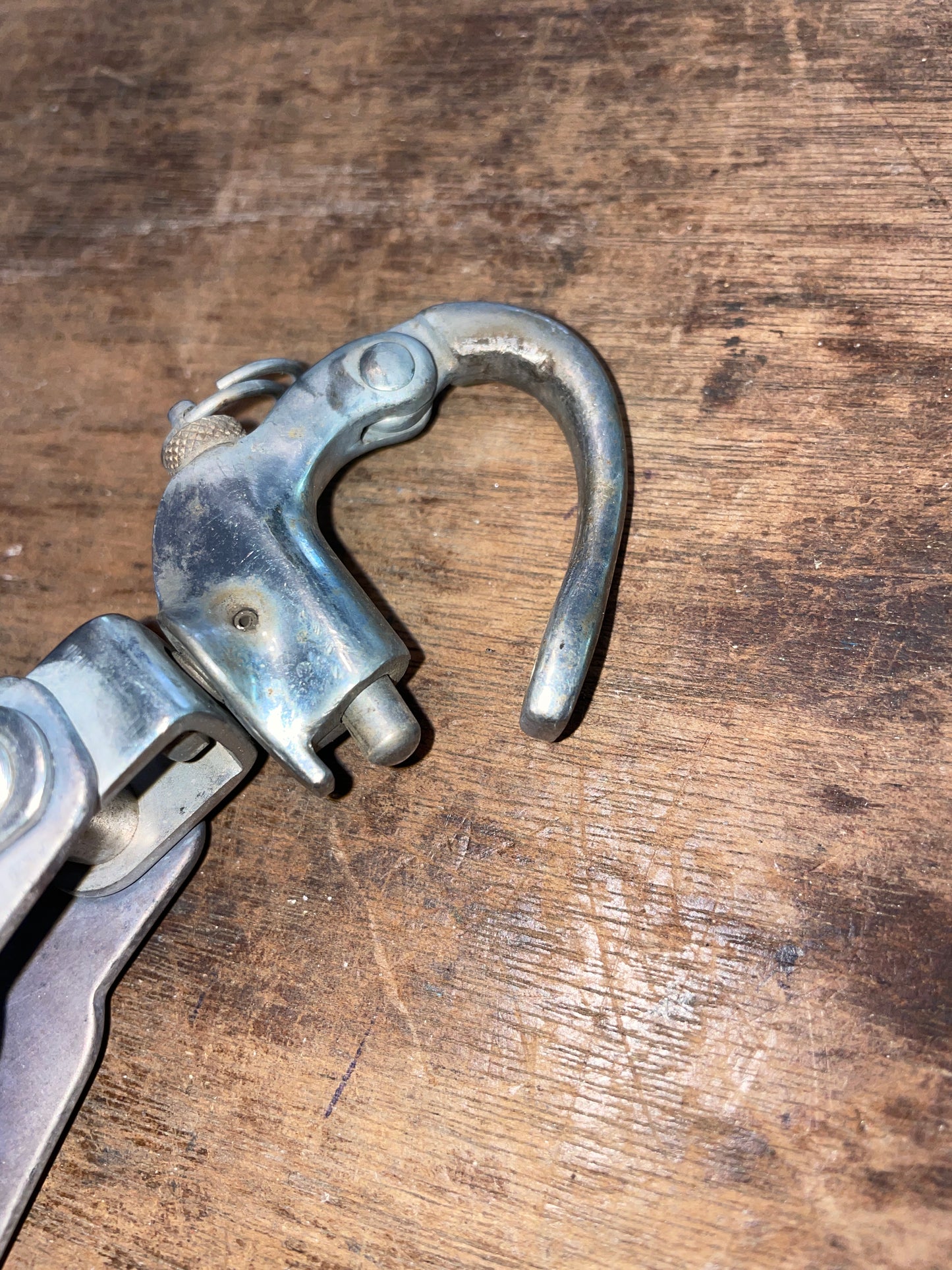 Schaefer Fiddle W/Shackle- 2 1/2” & 1 3/8” Sheaves- 7/16” Line