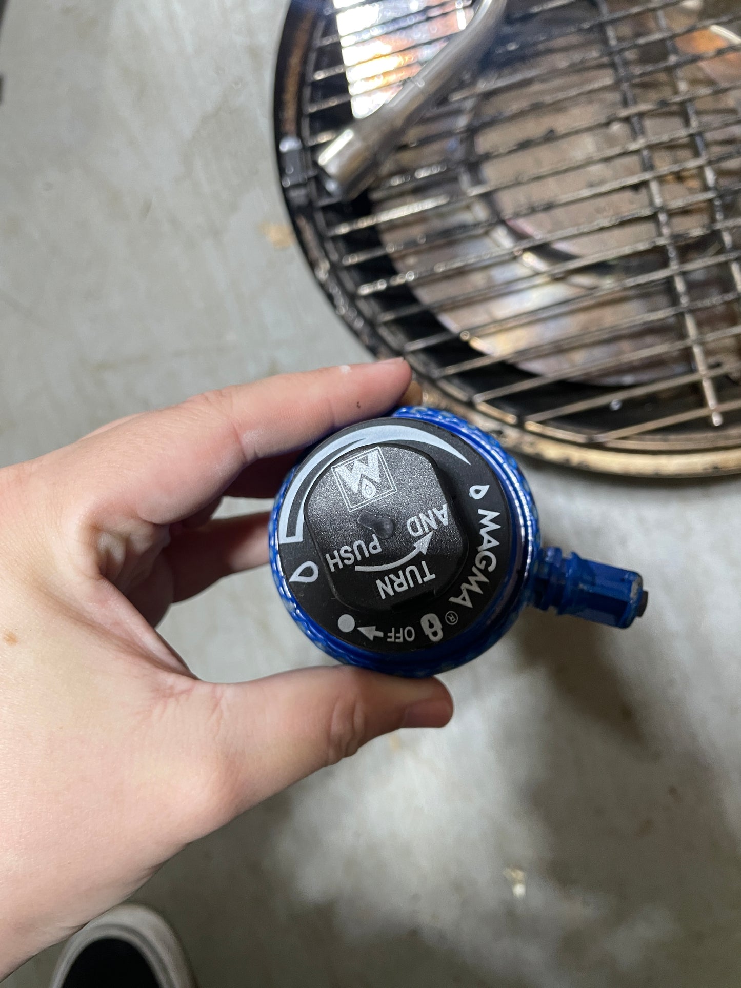 Standard Magma Grill With Regulator And Venturi Tube