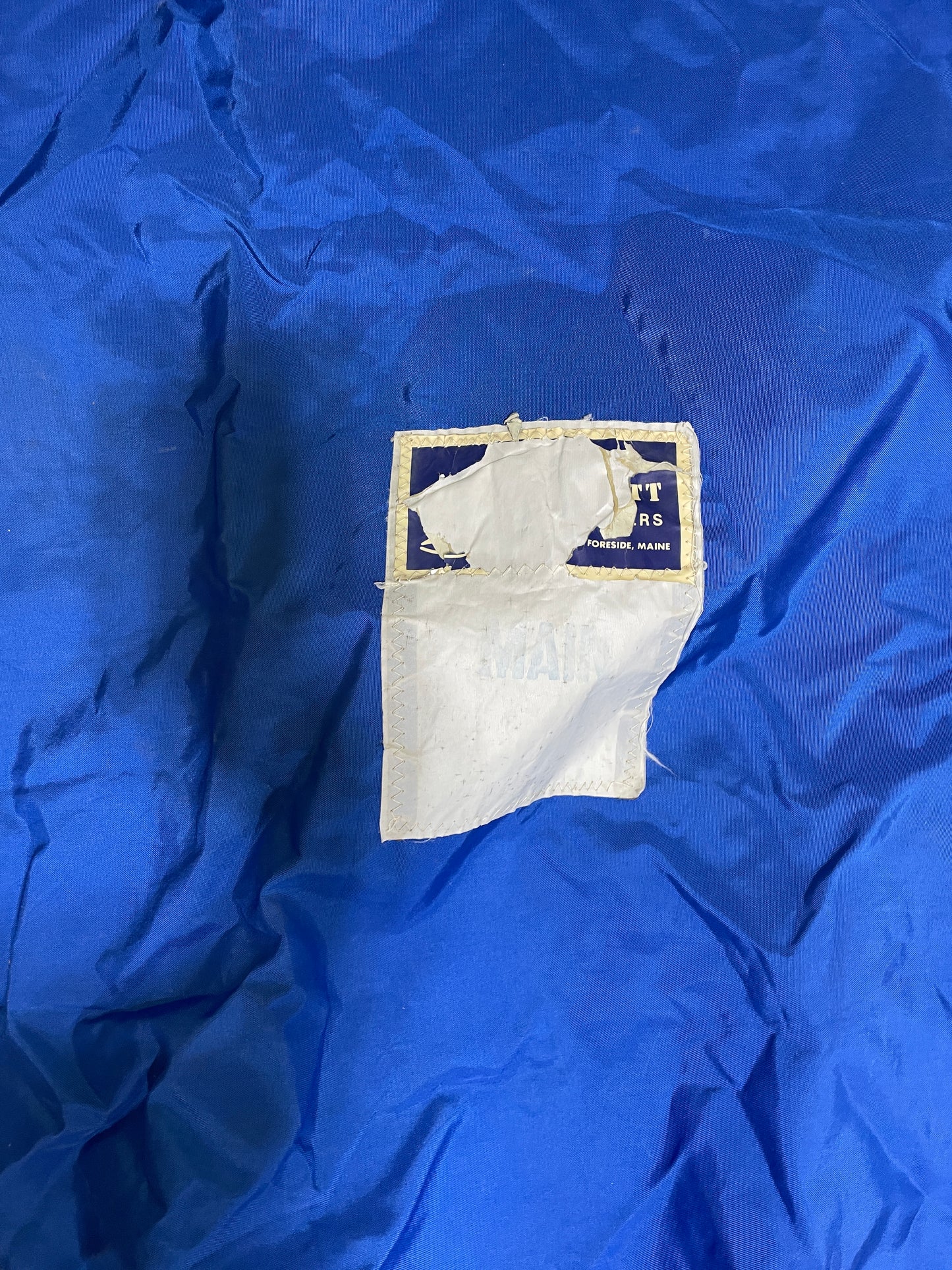 Blue Sail Bag - 4” Long x 27” Wide