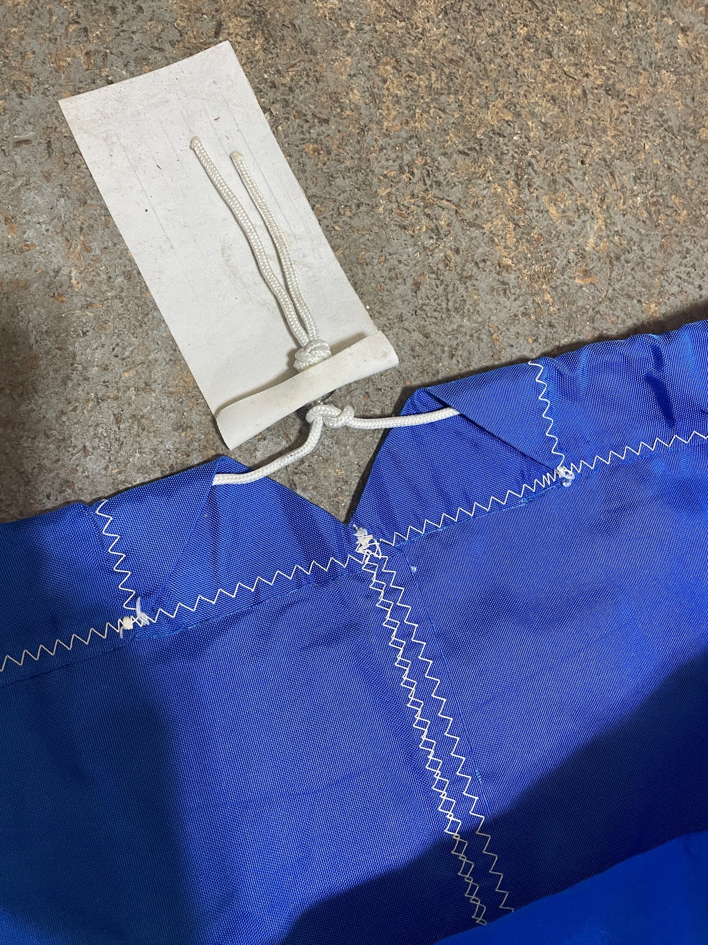 Blue Sail Bag - 4” Long x 27” Wide