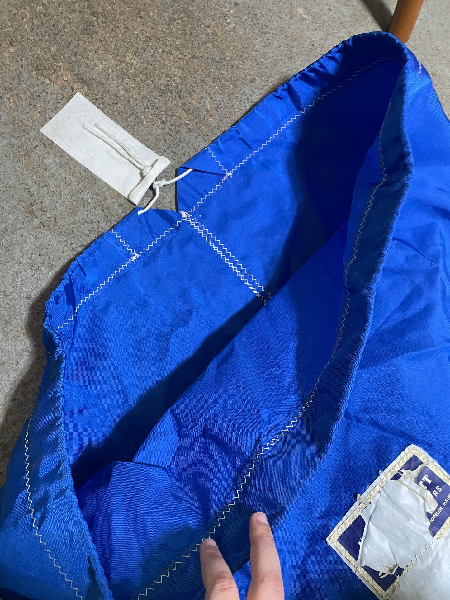 Blue Sail Bag - 4” Long x 27” Wide