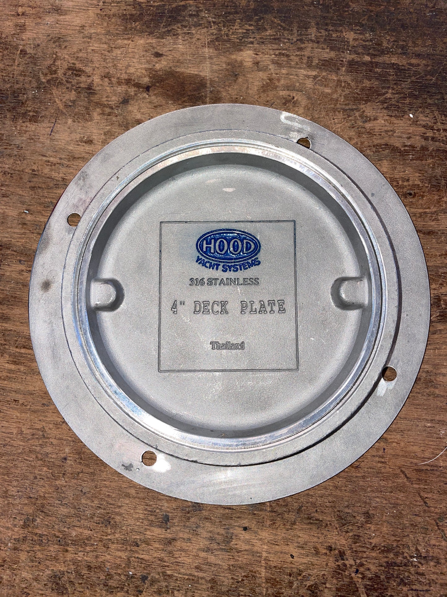 316 SS 4” Deck Plate