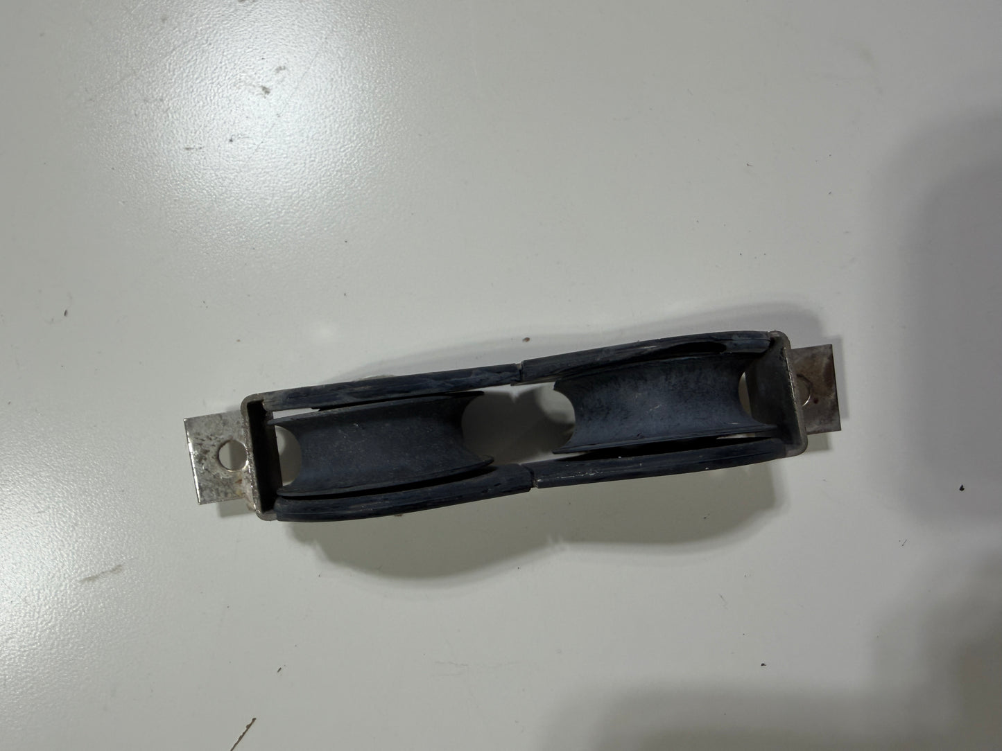 Through Double Deck Block - 1 1/2" Sheaves - 3/8" Line