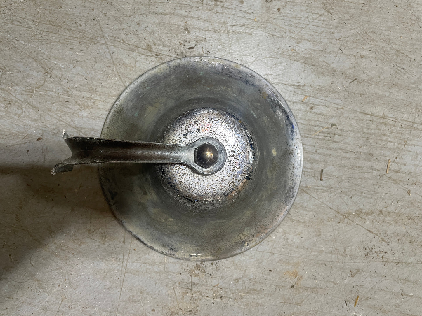 Large Stainless Ships Bell W/ Bracket- 8”