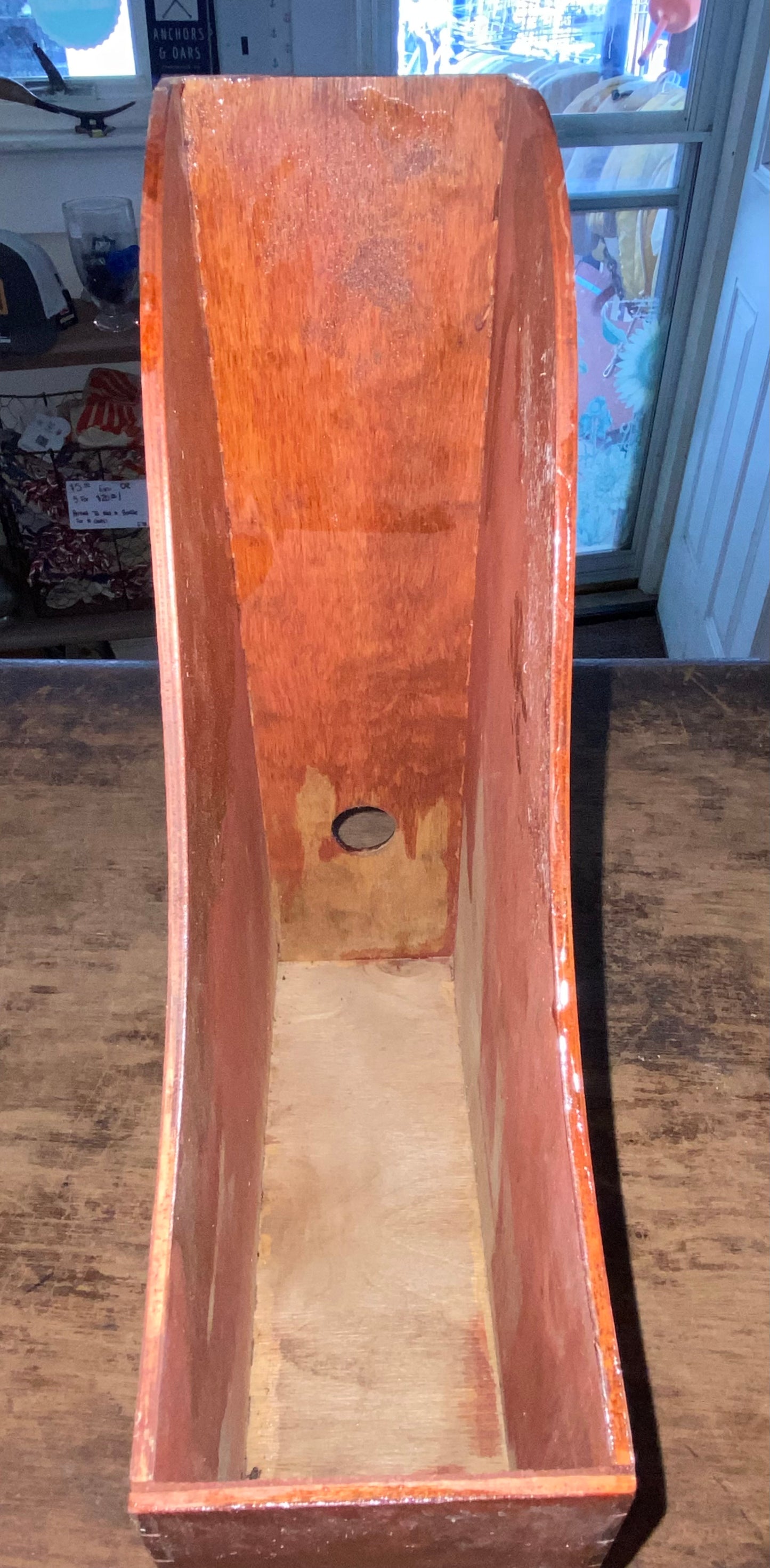 Wooden Book Holder/Organizer