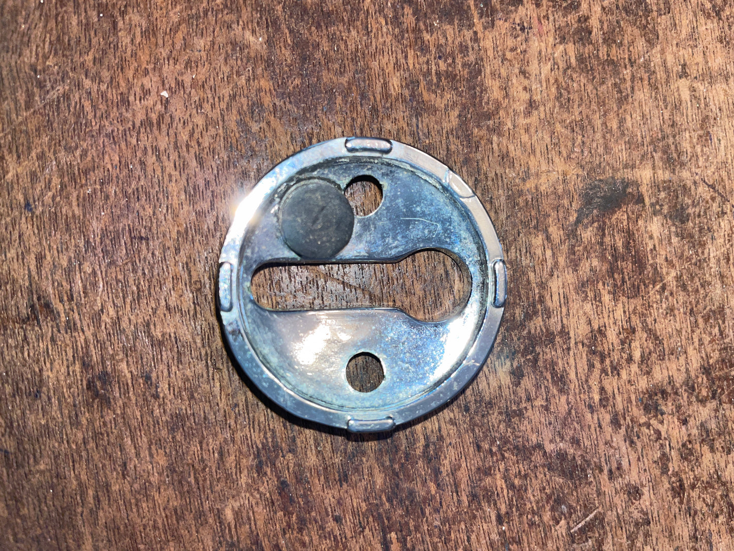 Used Perko Chromed Zinc Fender Lock