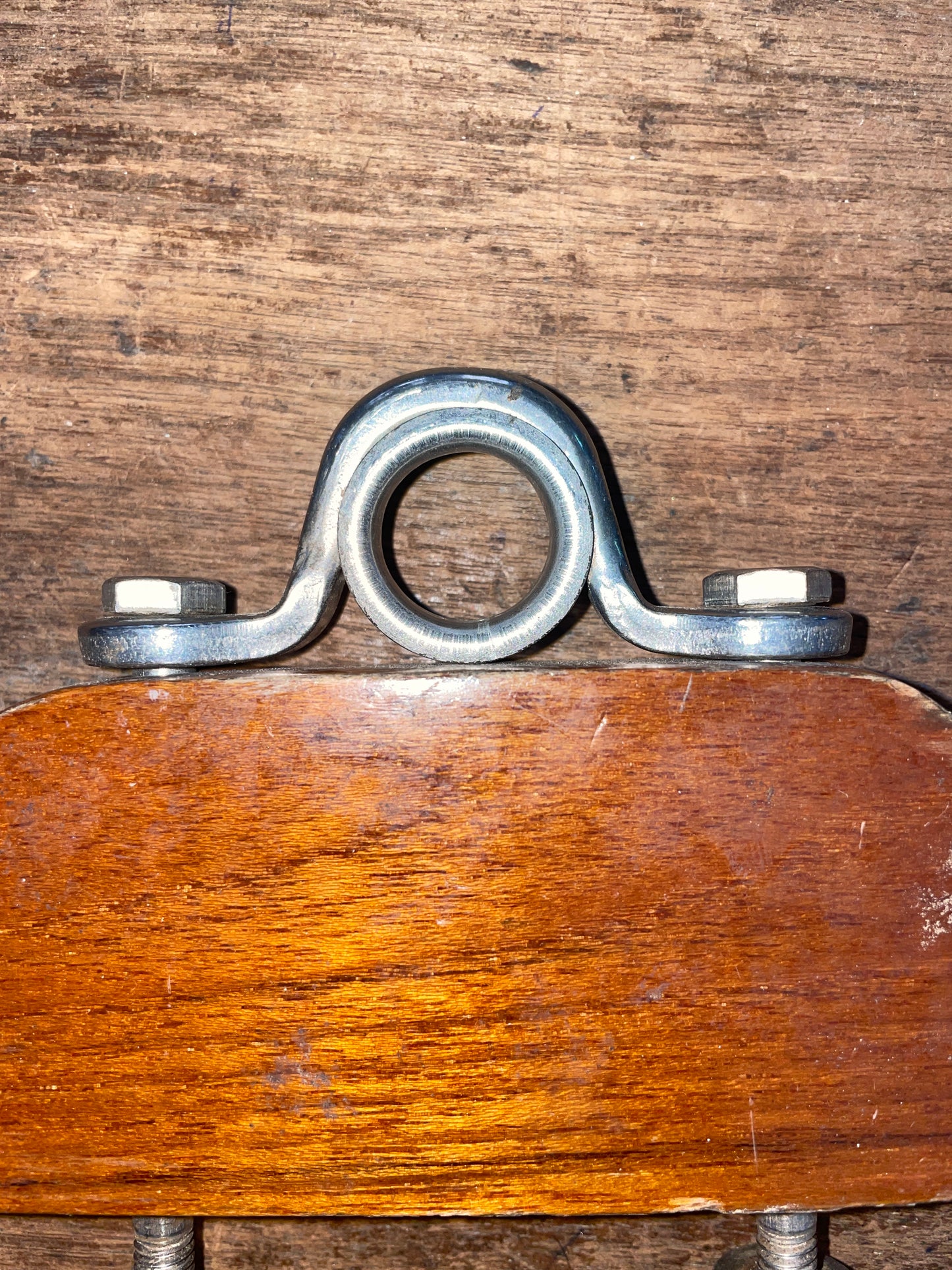 SS 11/16” Fairlead With Mounting Block
