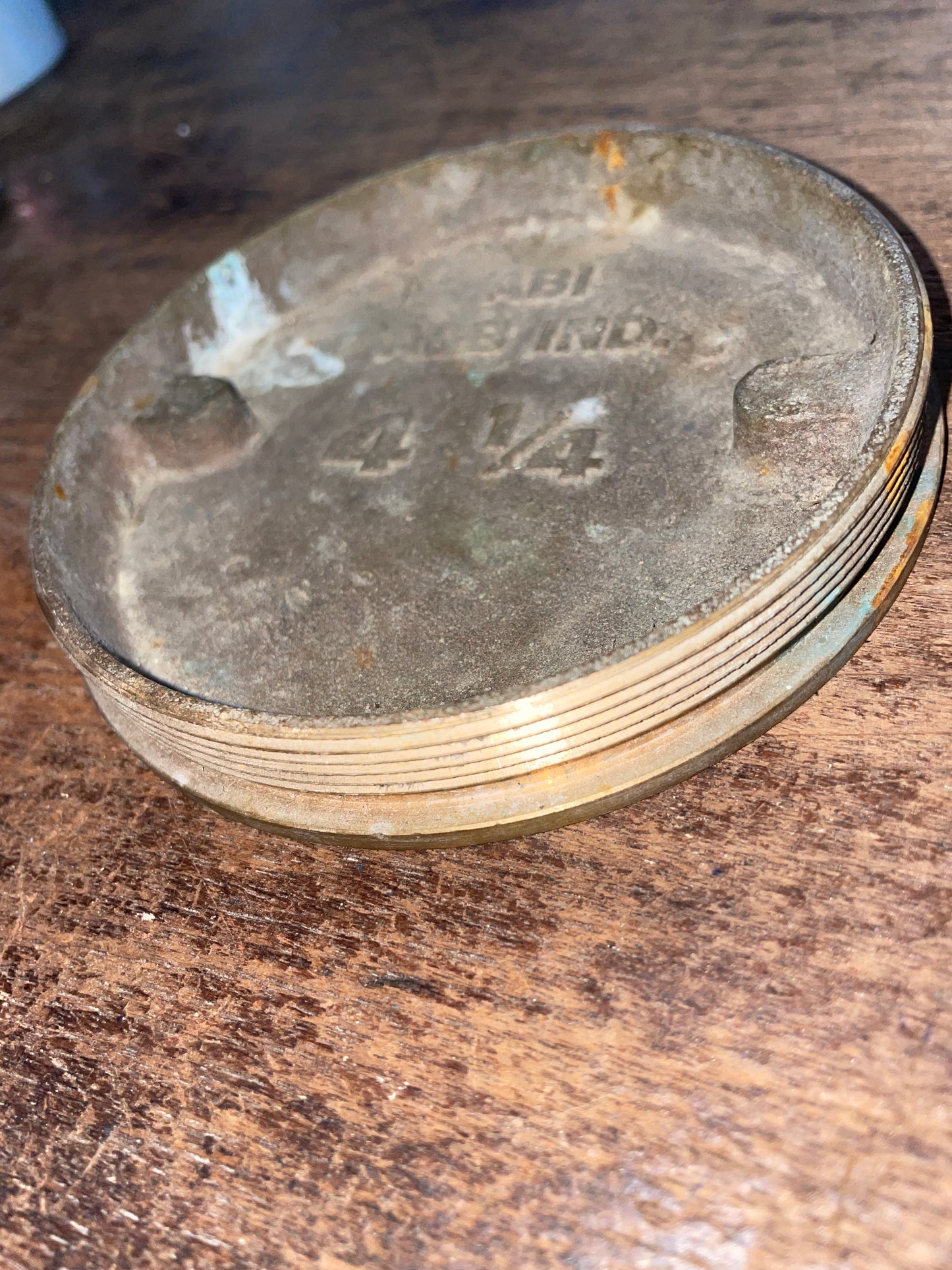 ABI 4 1/4” Brass Deck Plate