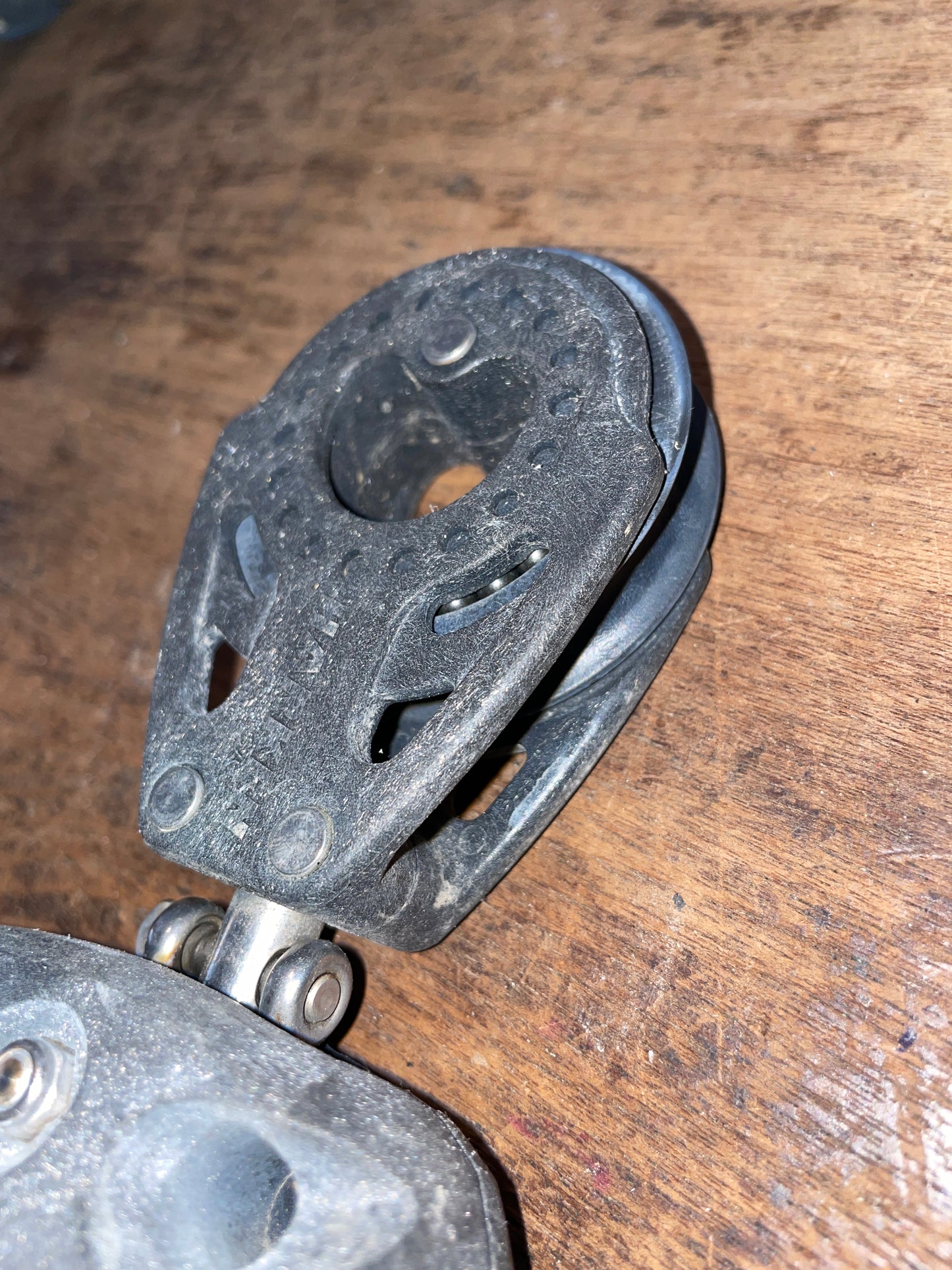 Harken 57C 2 1/4 Sheave; 7/16” Line On 1” Track Car