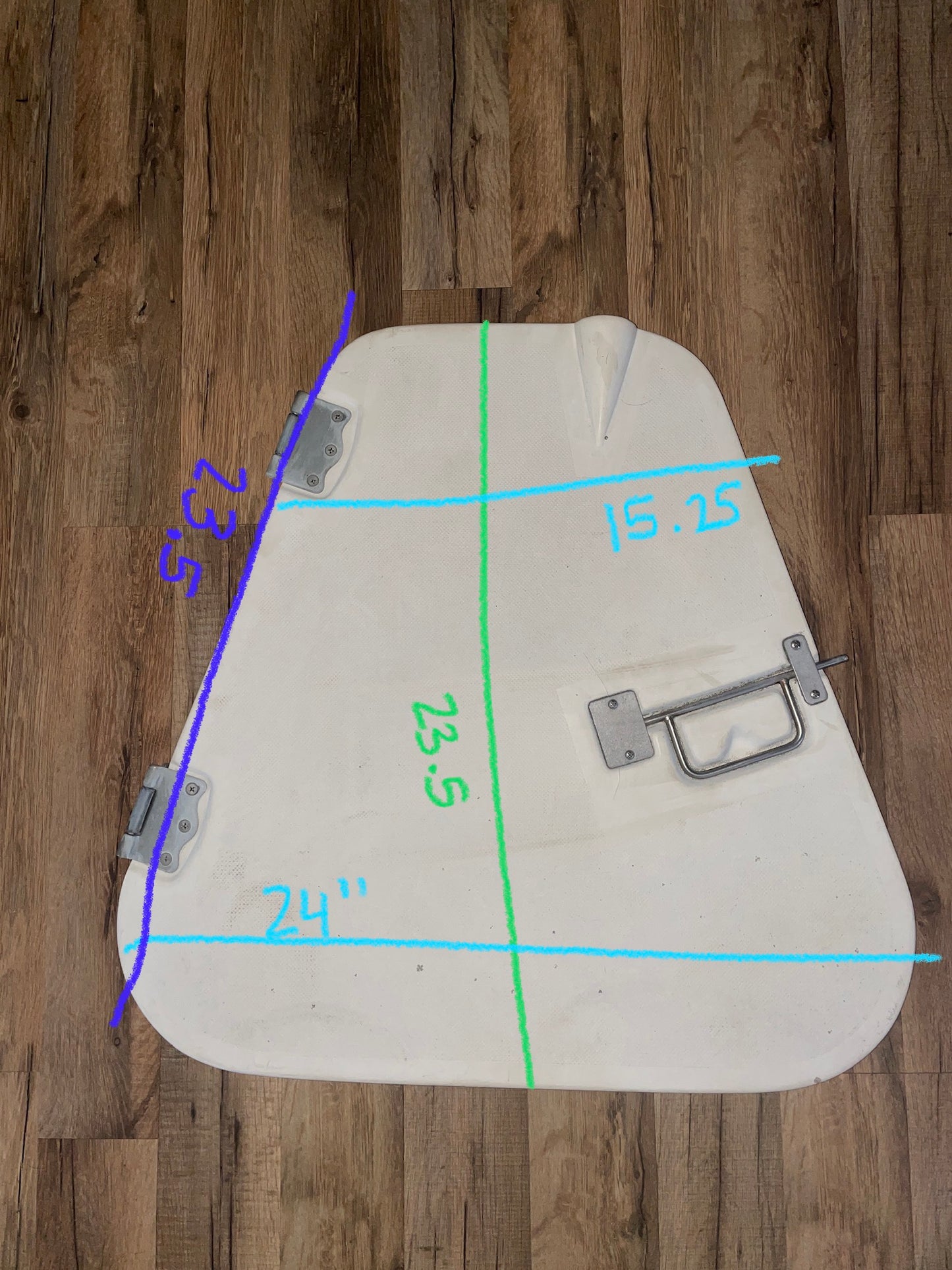 Pearson 31 Propane Locker Door #159