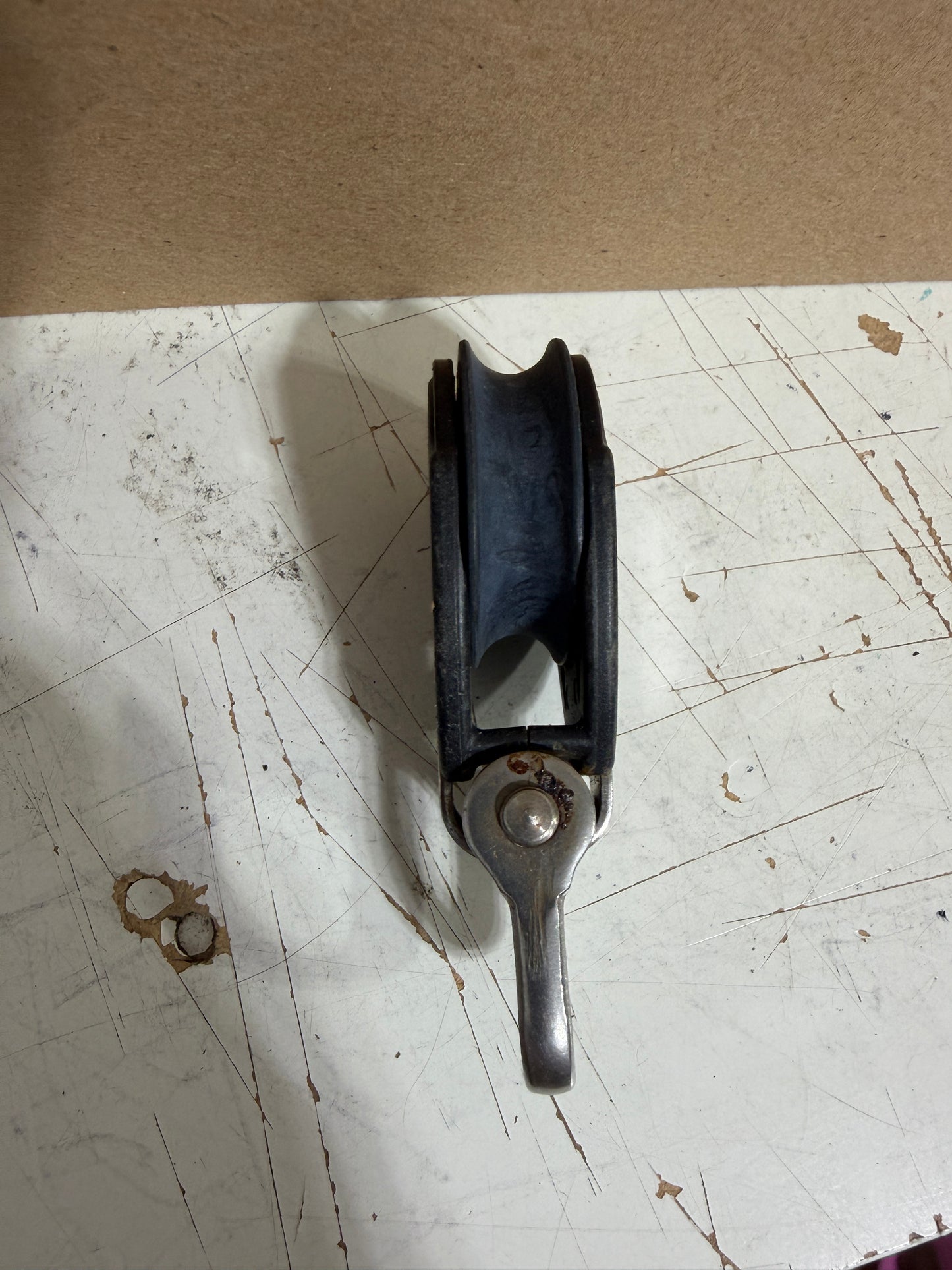 Harken 40C Single Fixed Block - Newer Style - 3/8" Max Line