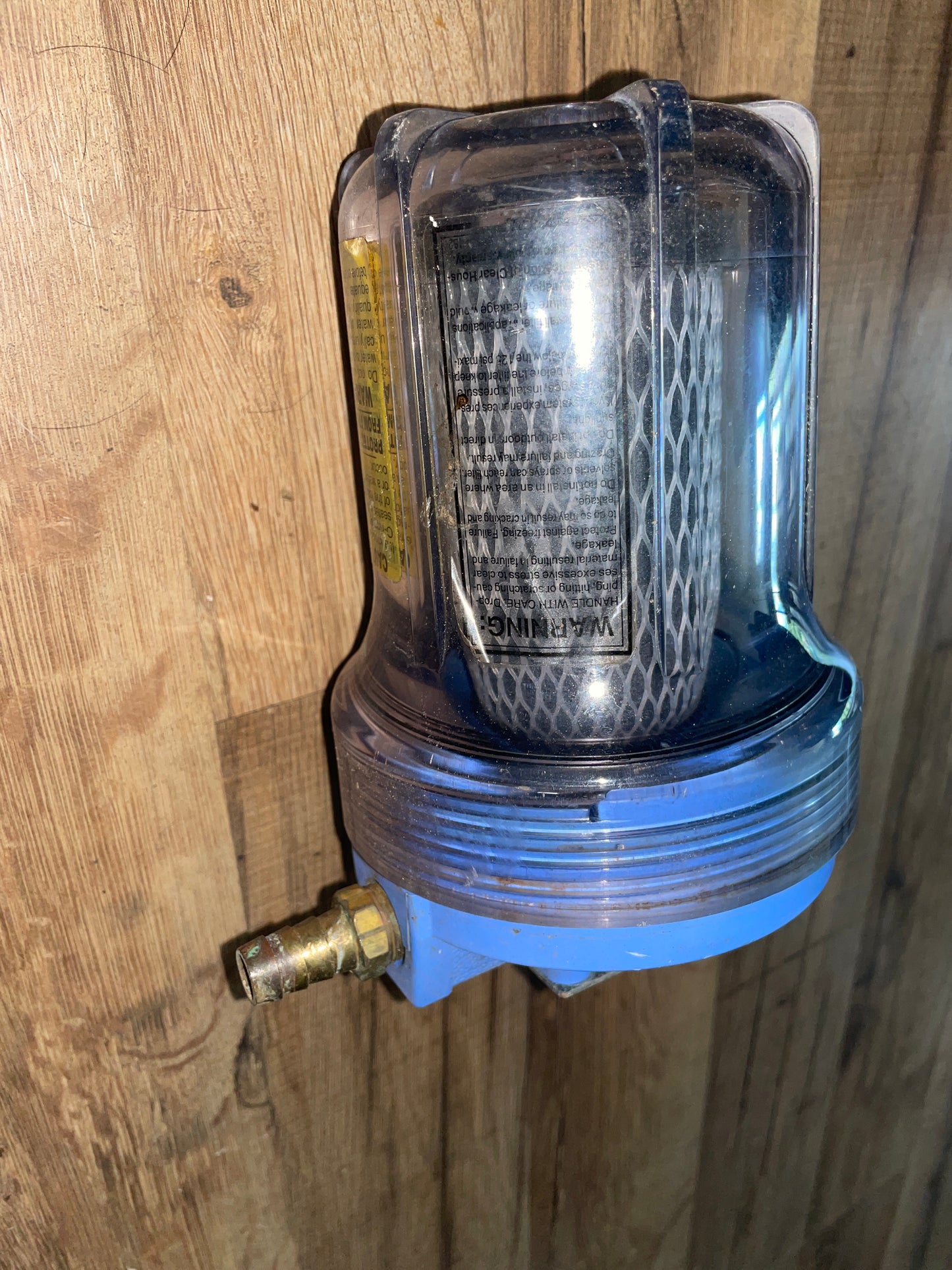 Clear Filter Housing System Kit With Bracket